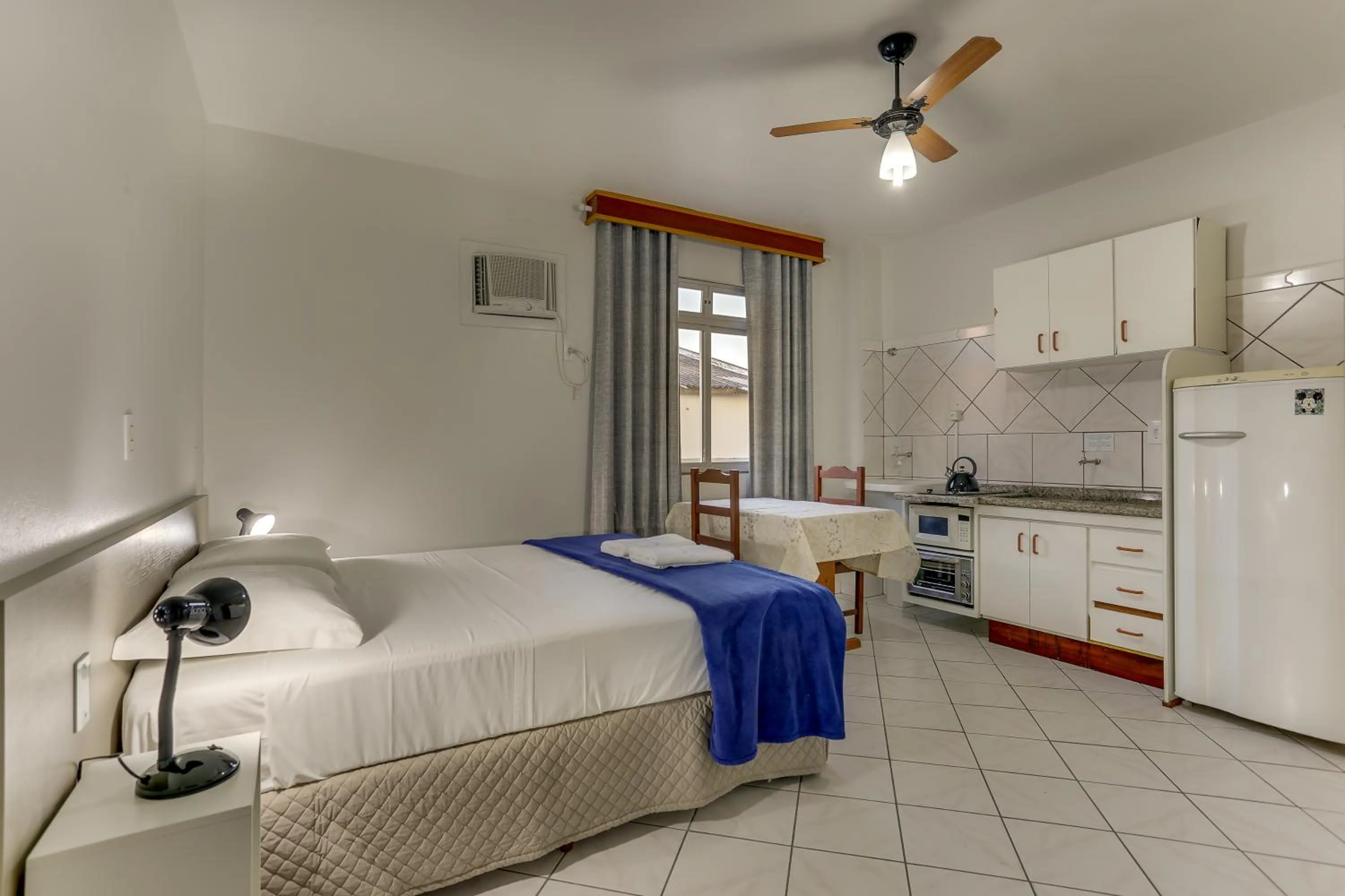 Bed in Marazul Apart Hotel