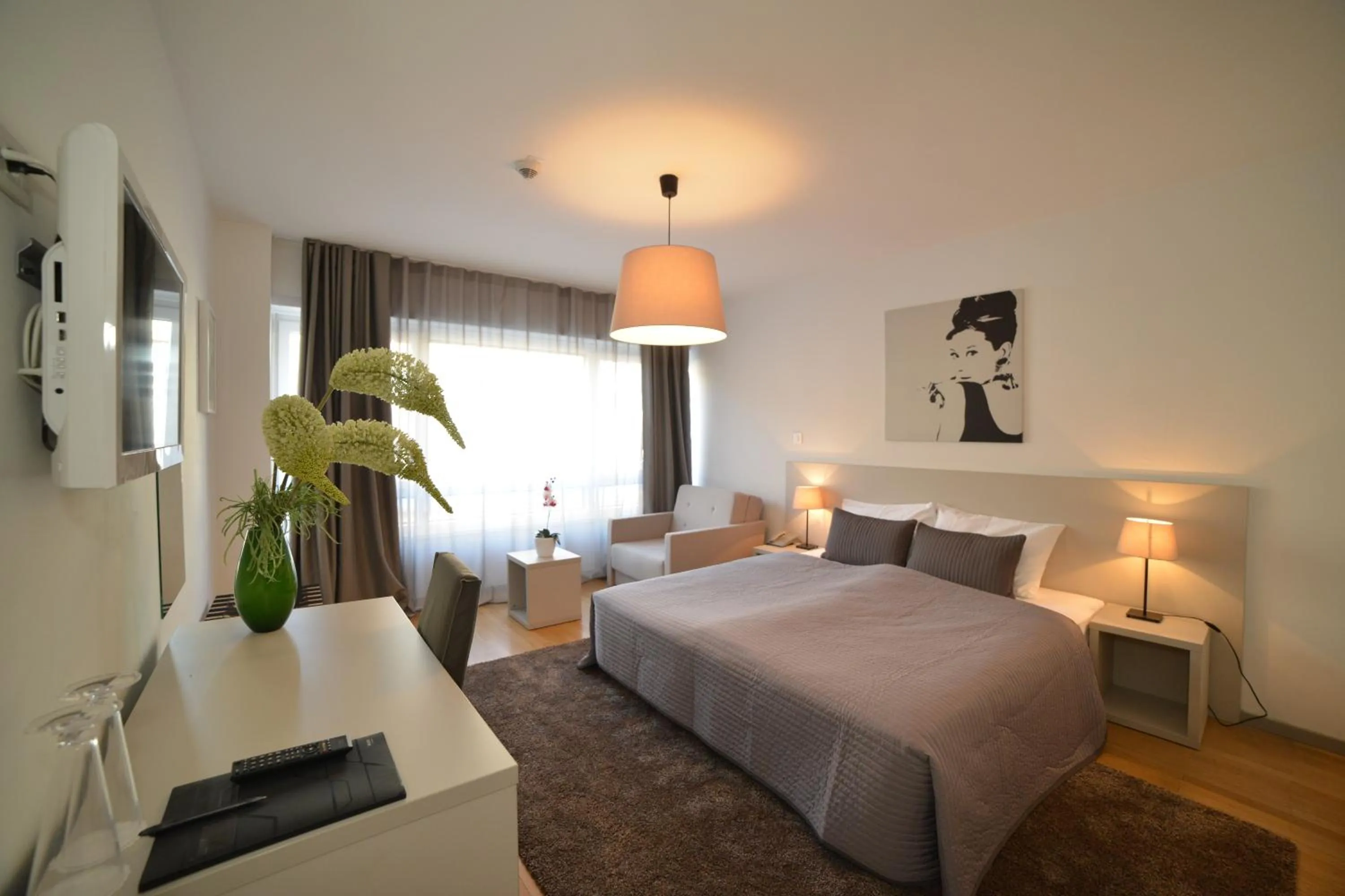 Photo of the whole room, Bed in Garden Hotel