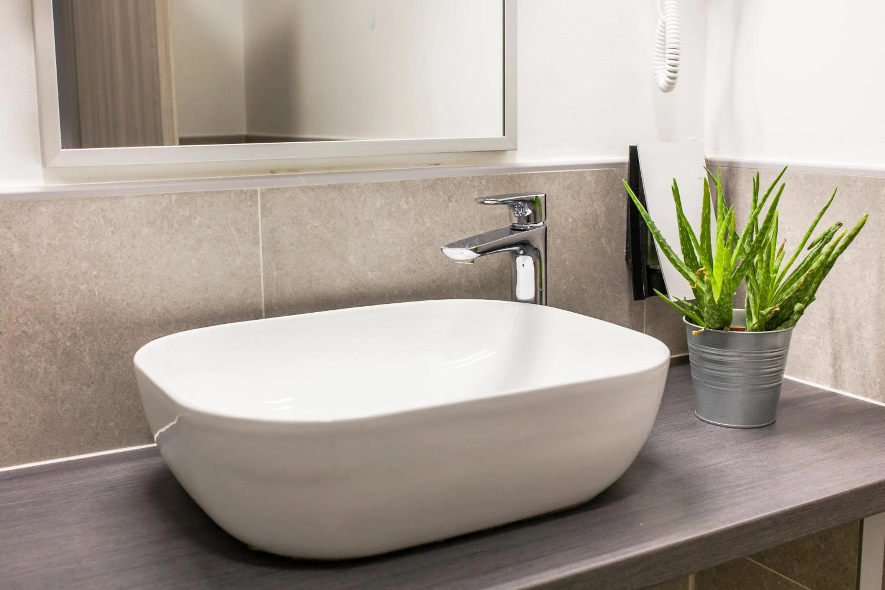 Bathroom in Garden Hotel