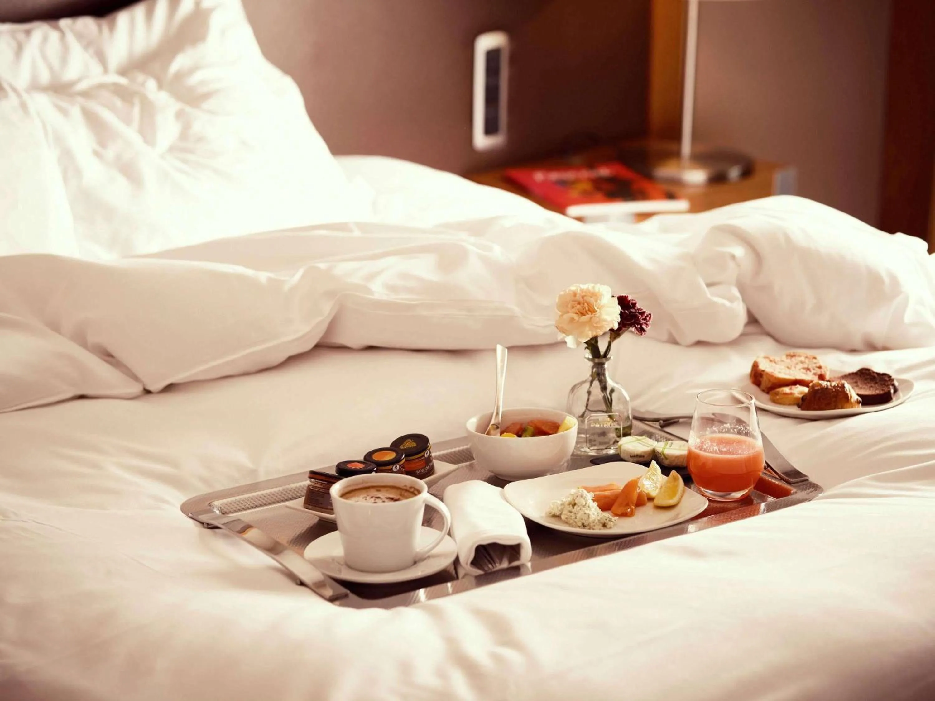 Breakfast, Bed in Sofitel Lyon Bellecour