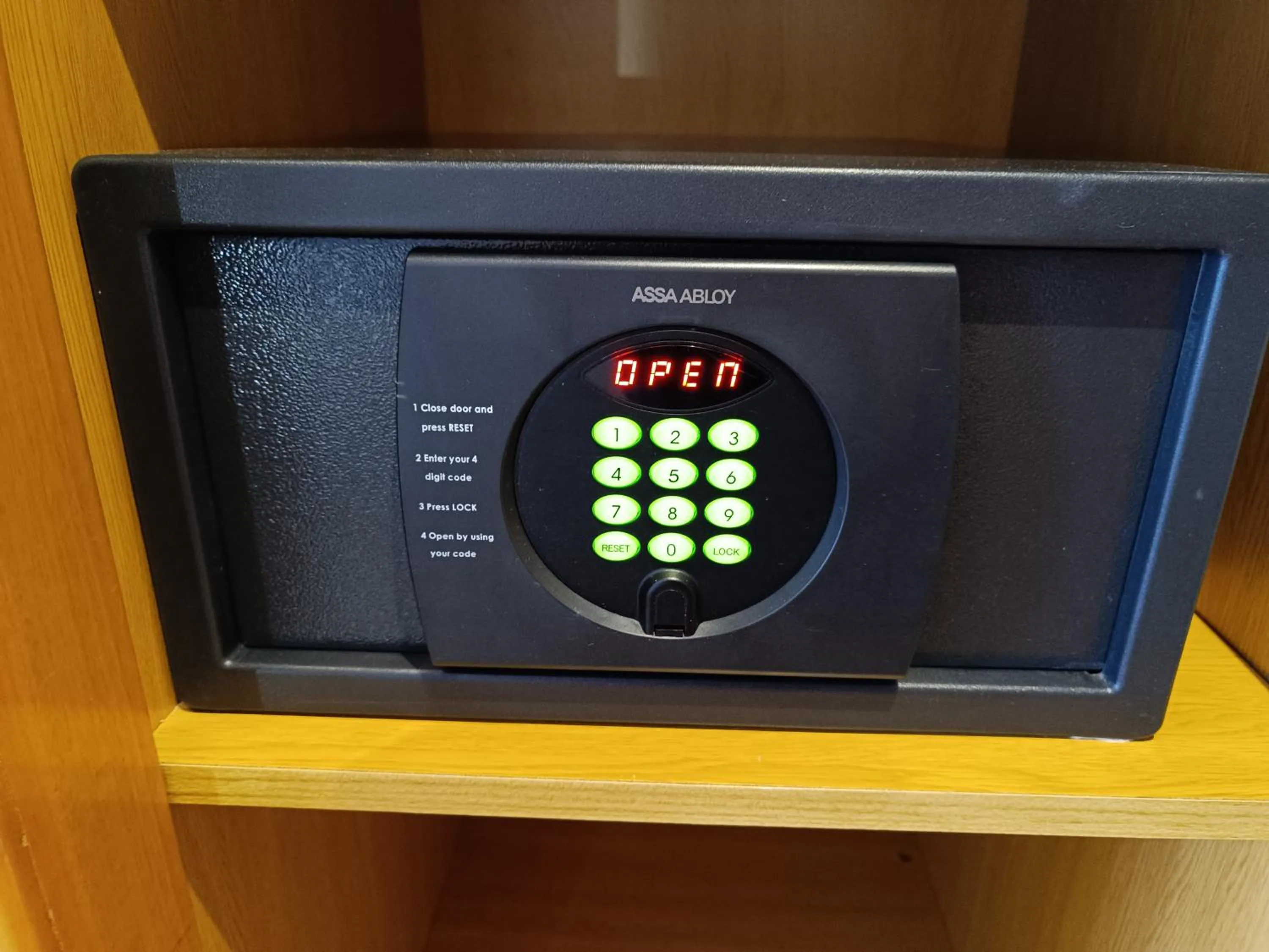 safe in Mendez Nuñez Alicante