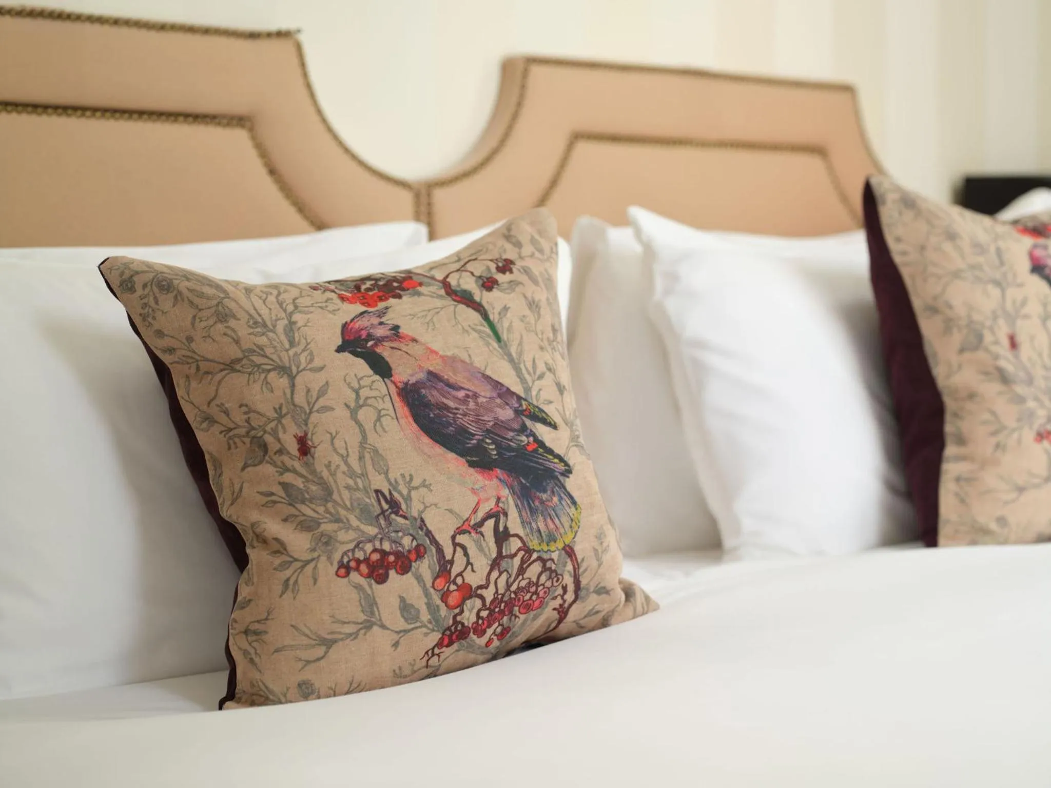 Decorative detail, Bed in Hotel Xenia - Autograph Collection