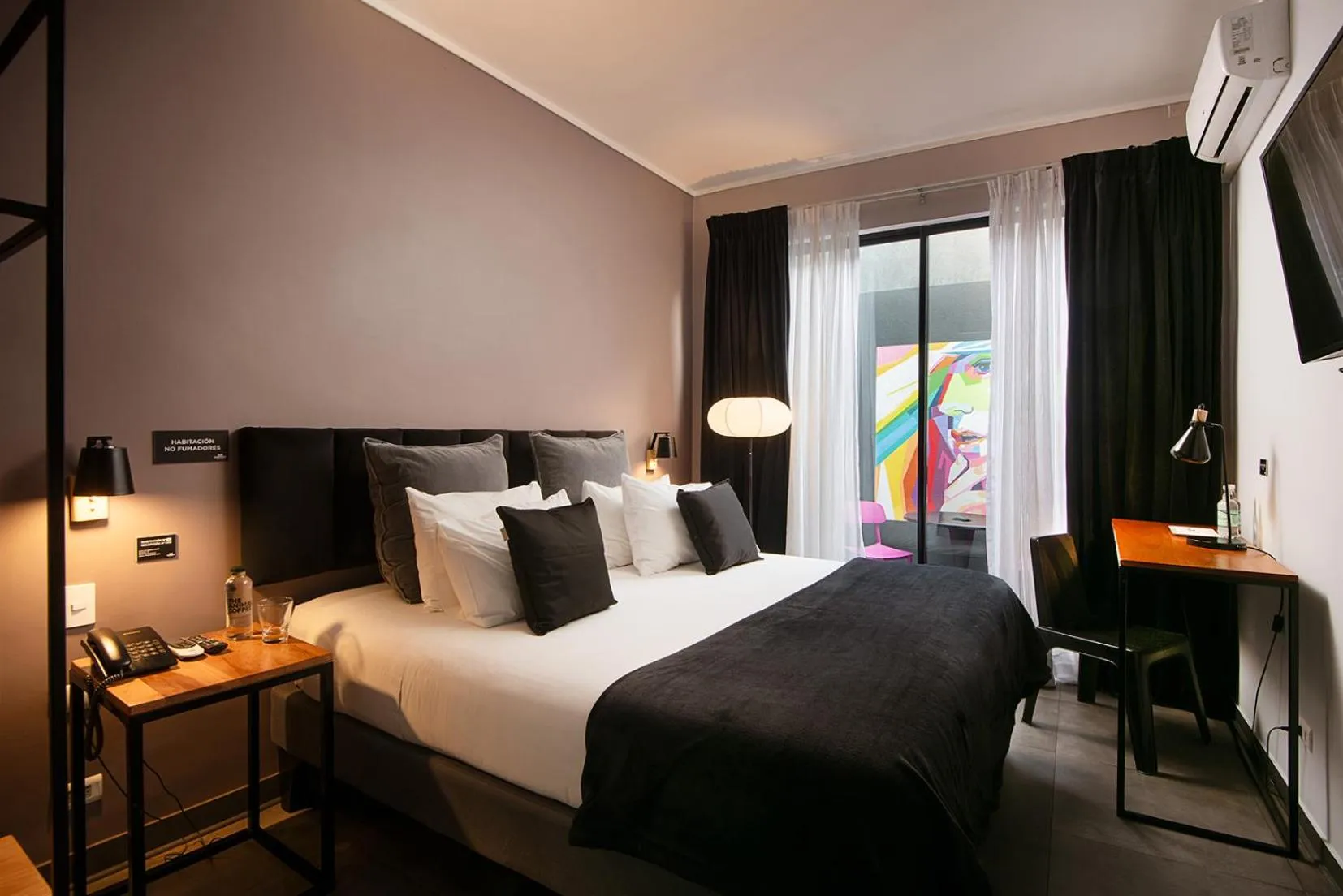 Bed in The PopCity Hotel