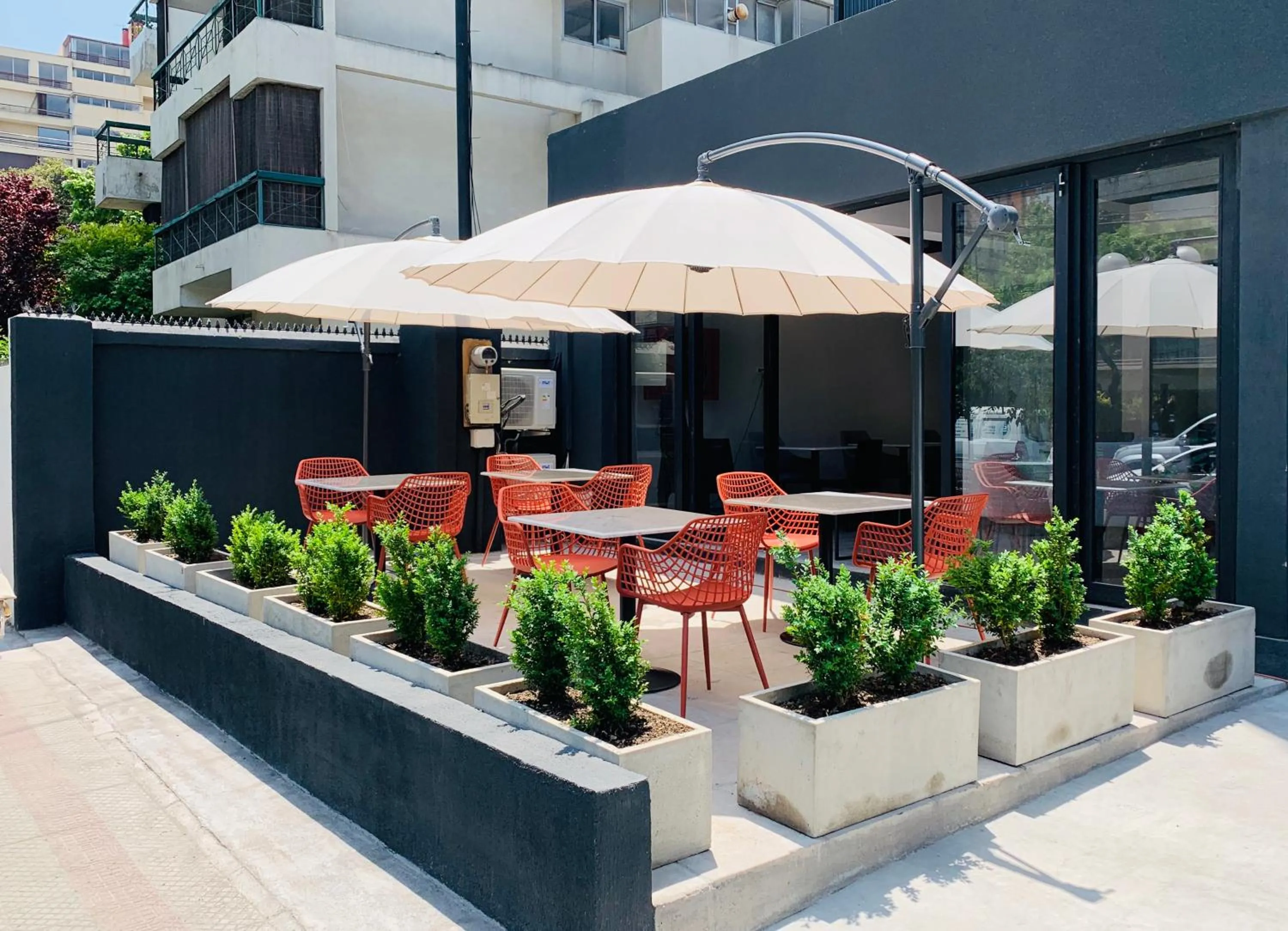 Property building in The PopCity Hotel