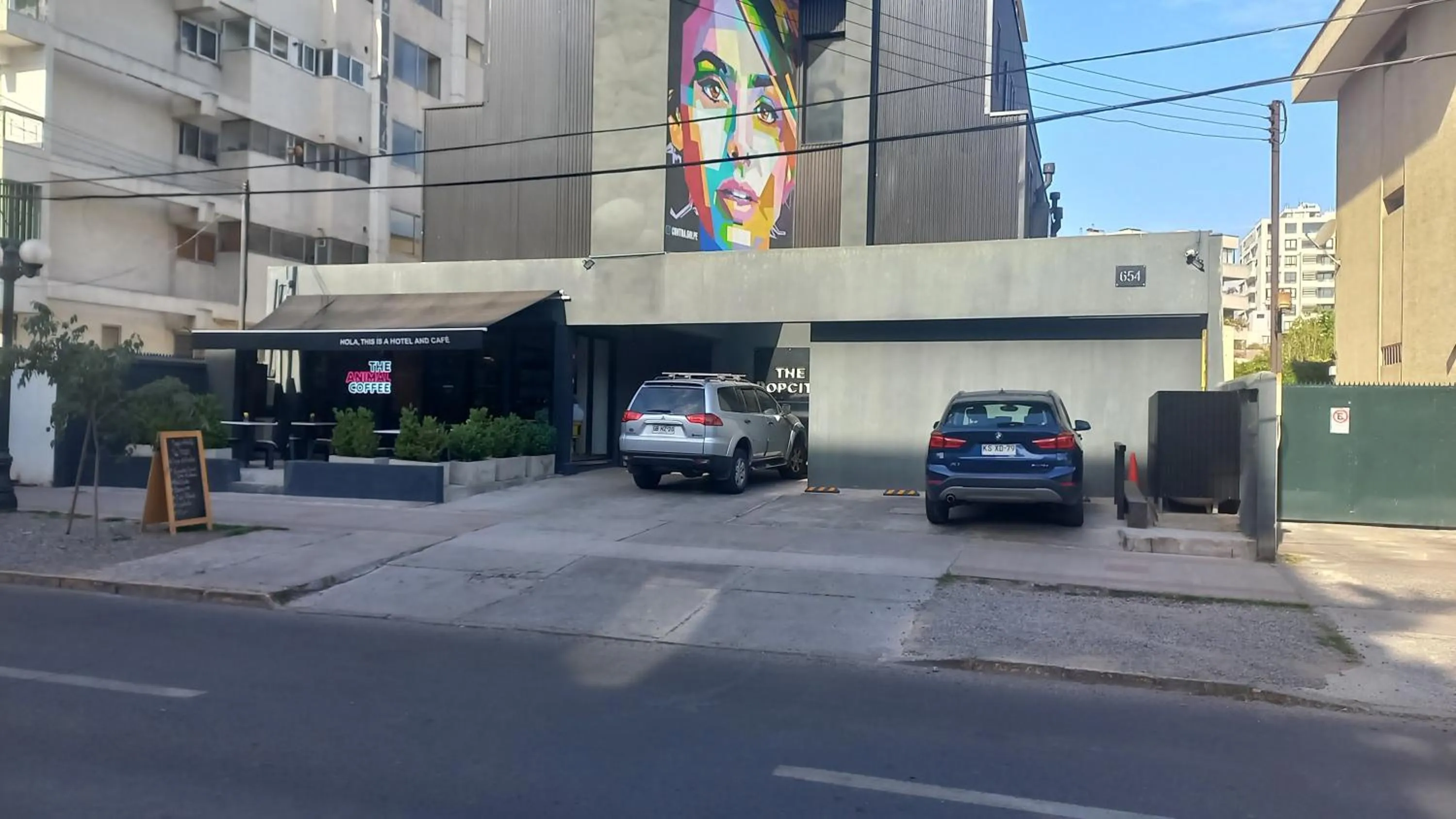 Property building in The PopCity Hotel