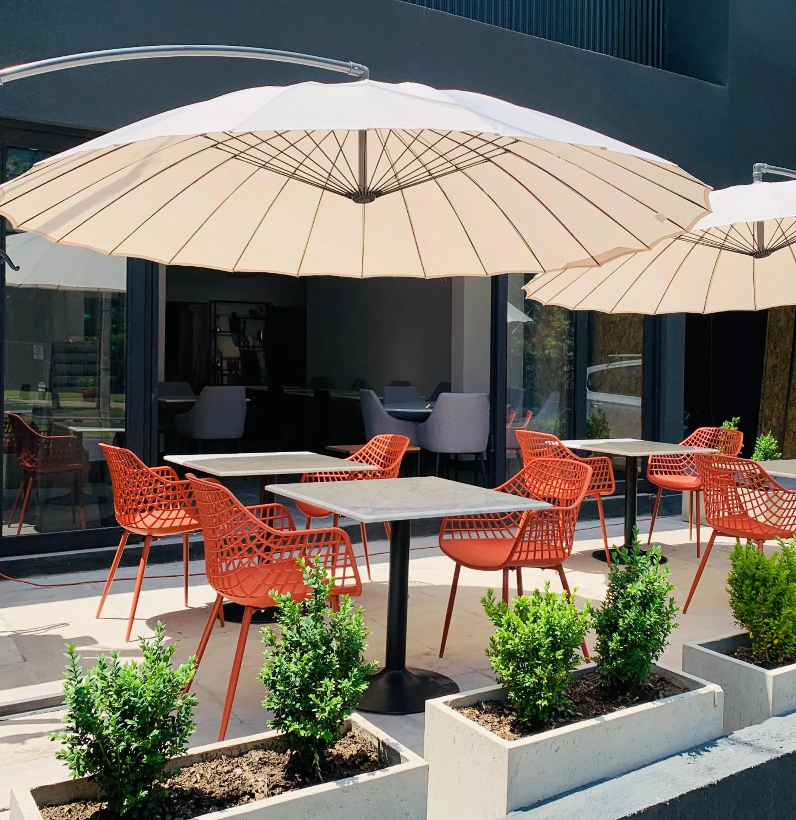 Property building in The PopCity Hotel