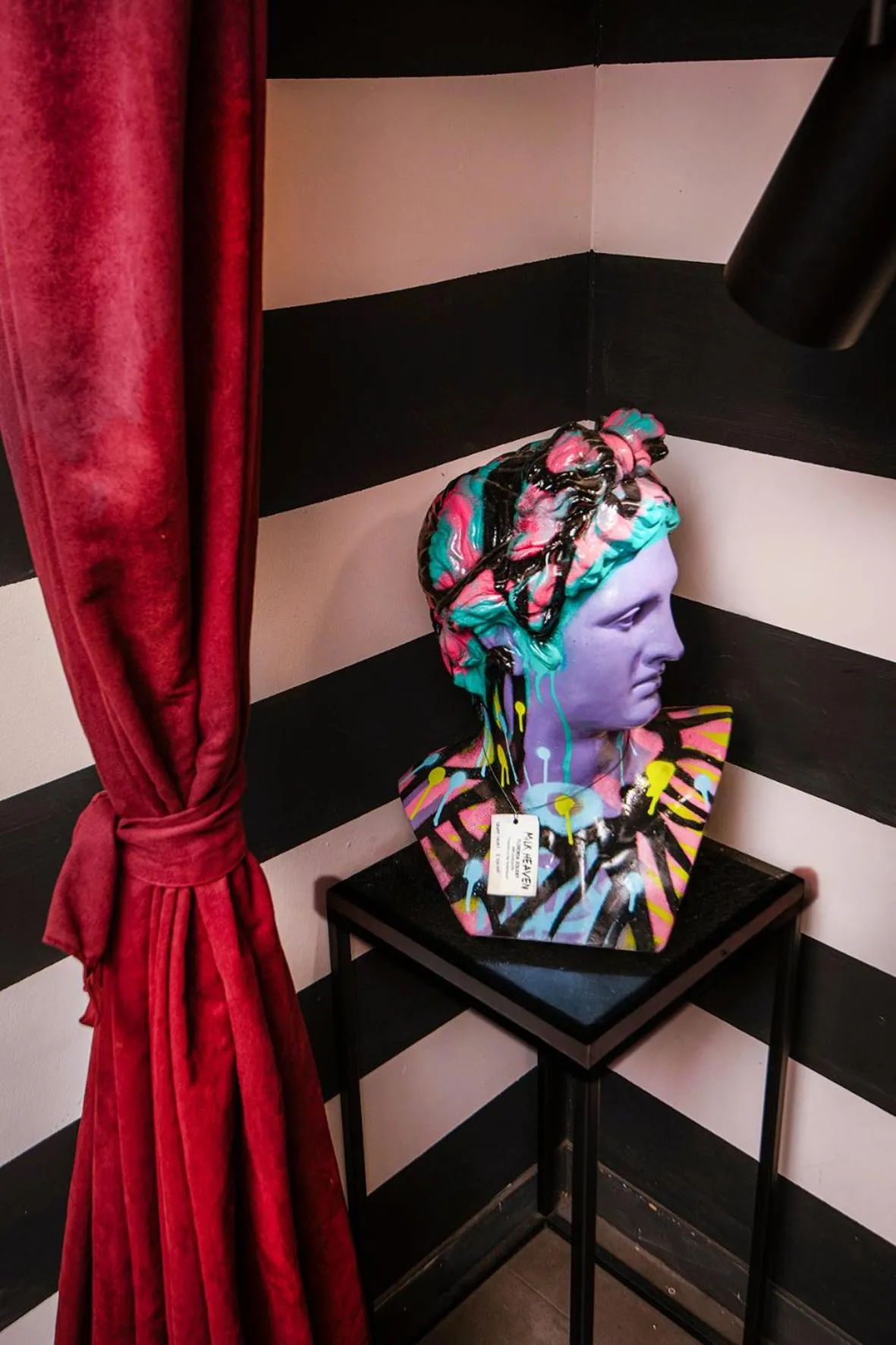 Decorative detail in The PopCity Hotel