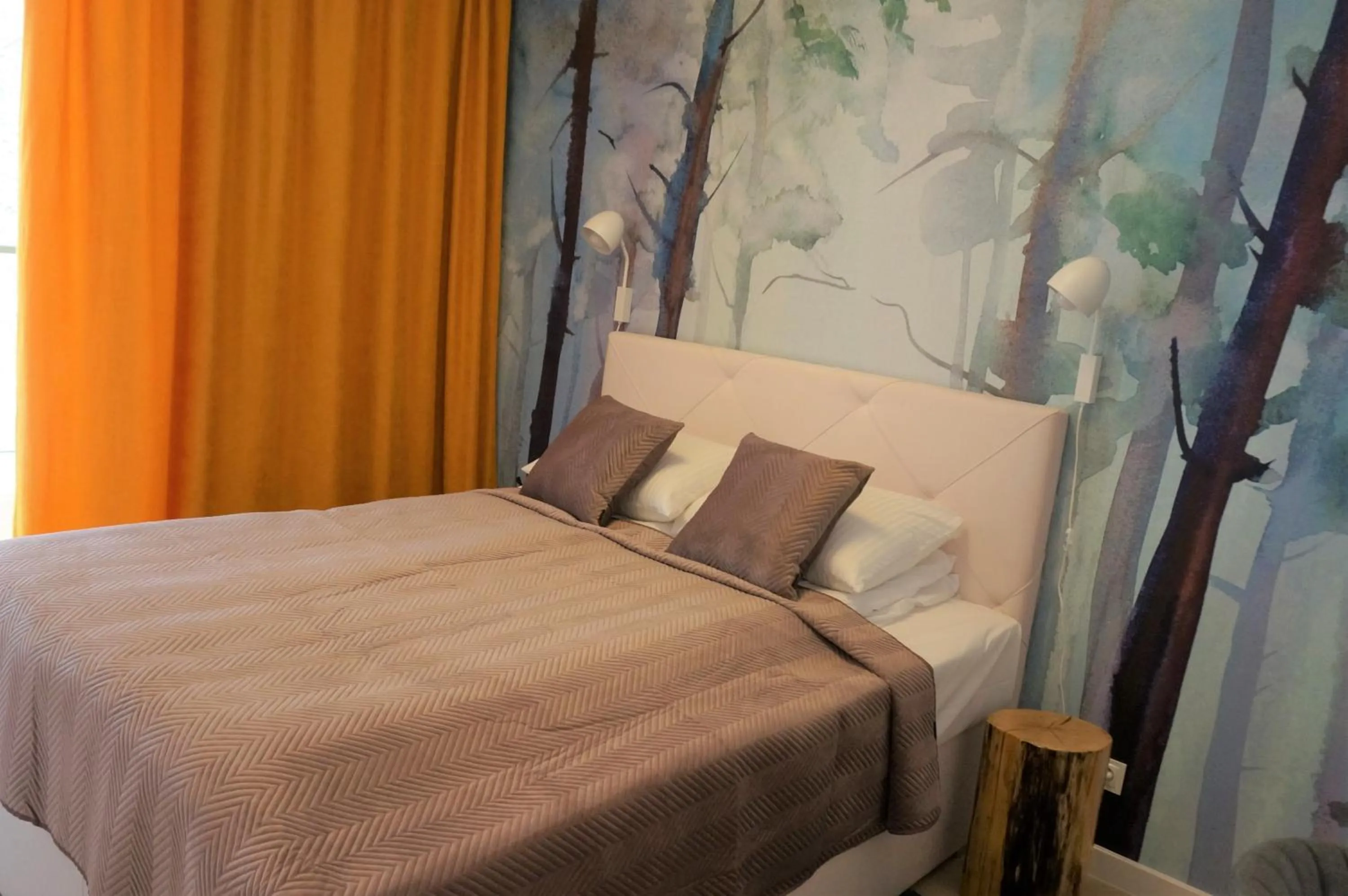 Bed in Enklawa Białowieska Forest & Spa