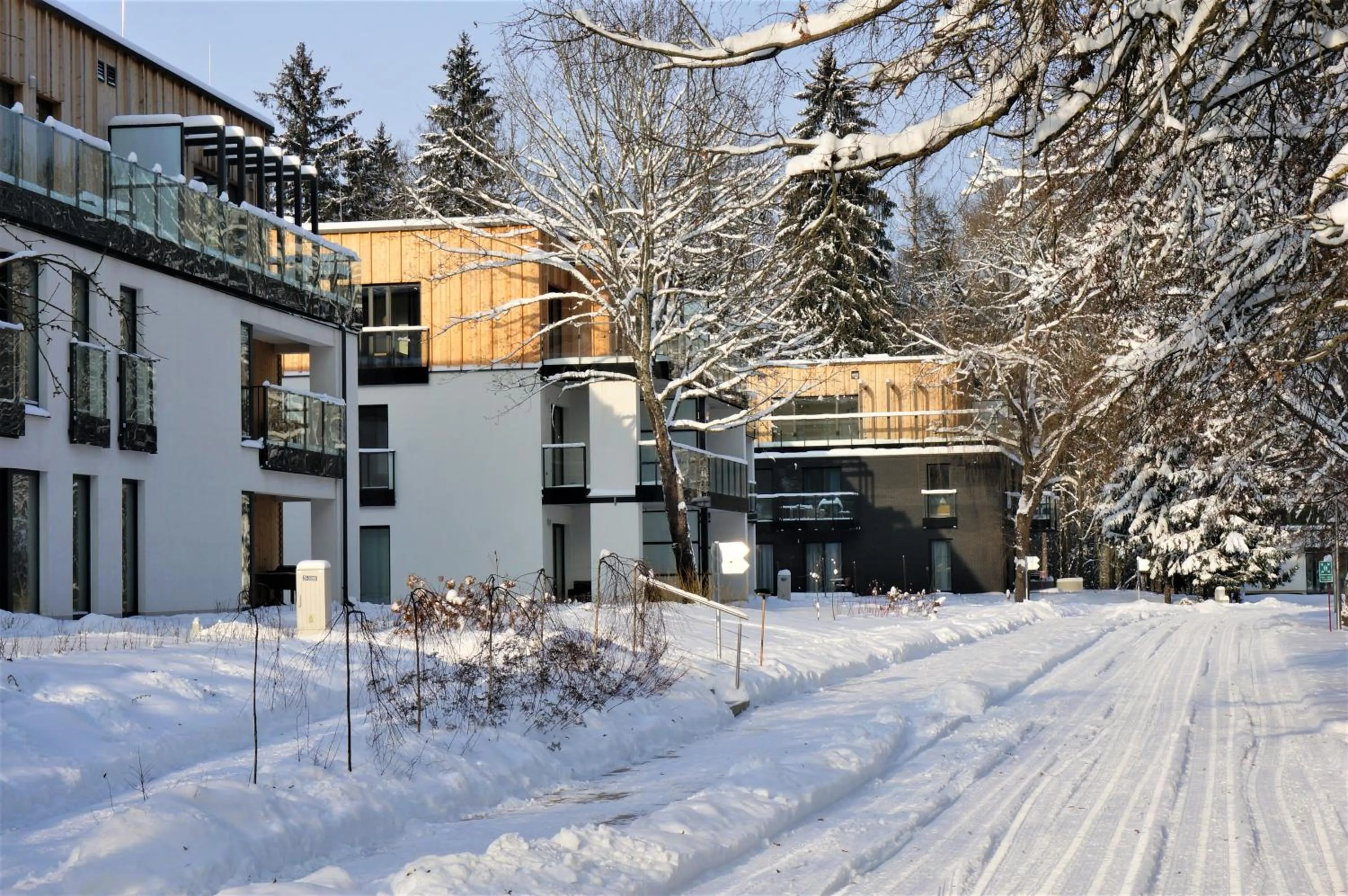 Property building in Enklawa Białowieska Forest & Spa
