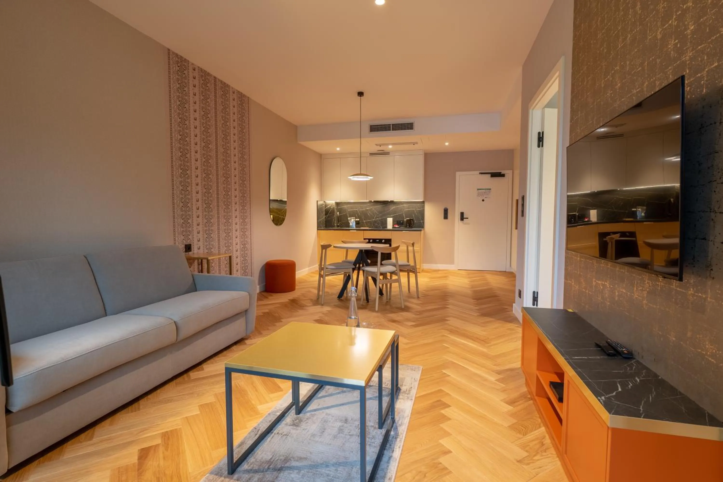 Kitchen or kitchenette in Enklawa Białowieska Forest & Spa