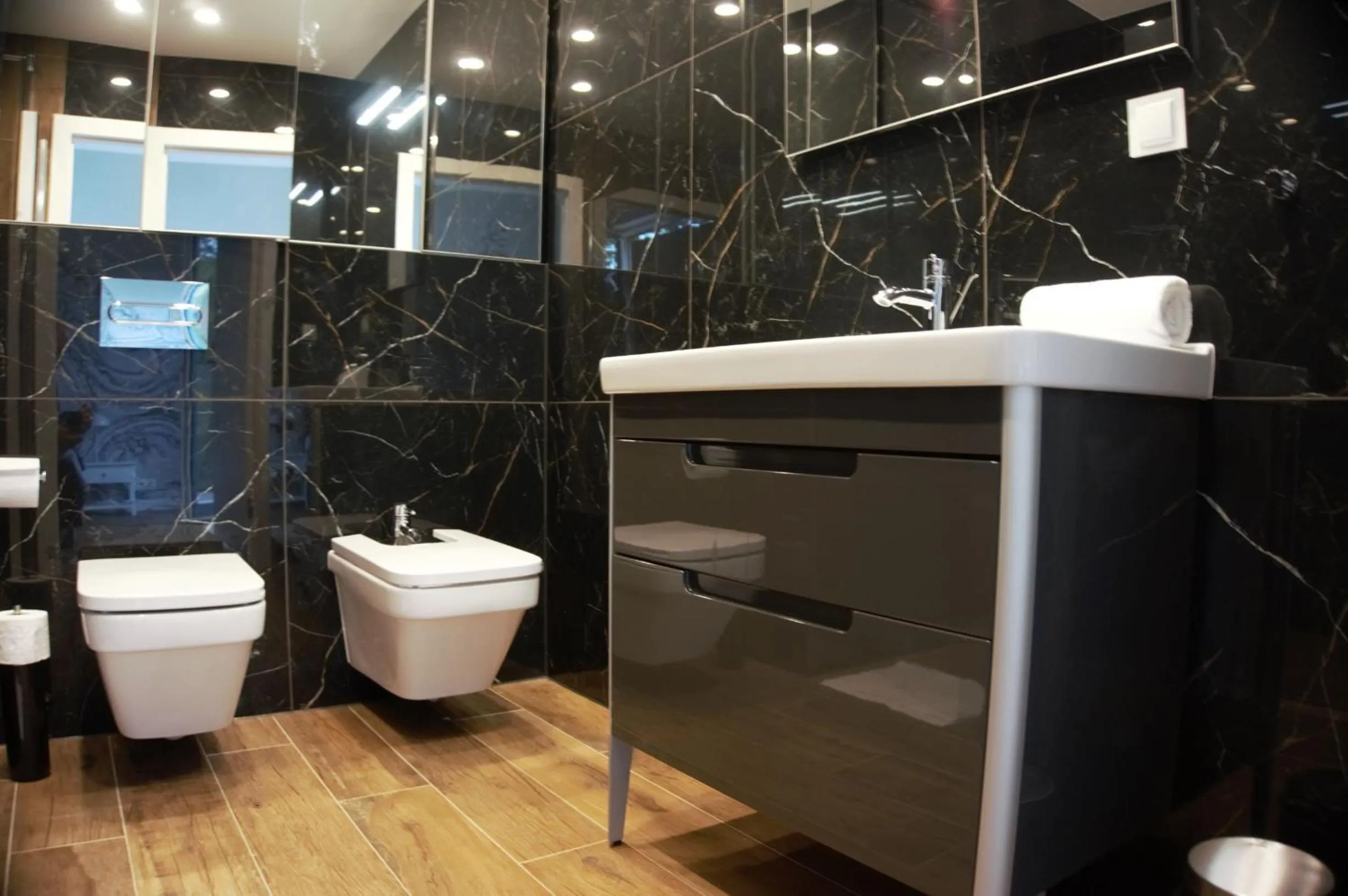 Bathroom in Enklawa Białowieska Forest & Spa