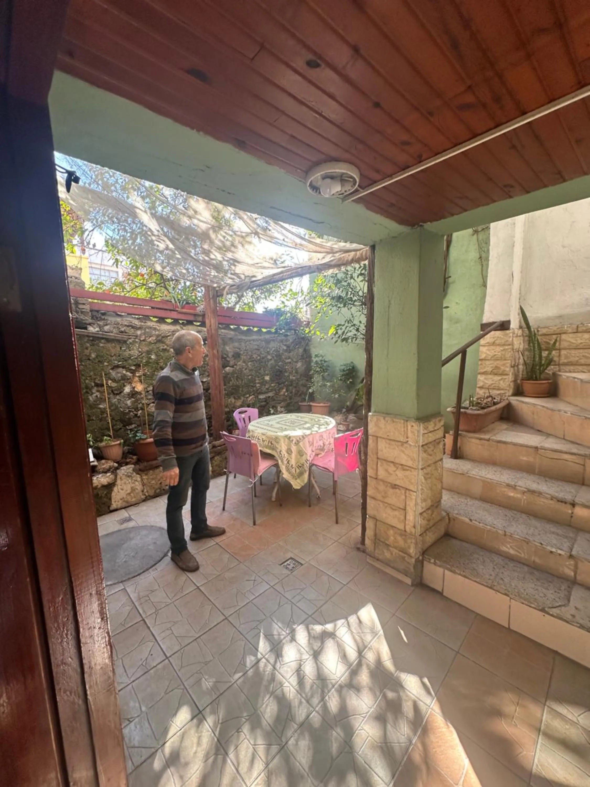 Patio in Kont Pension