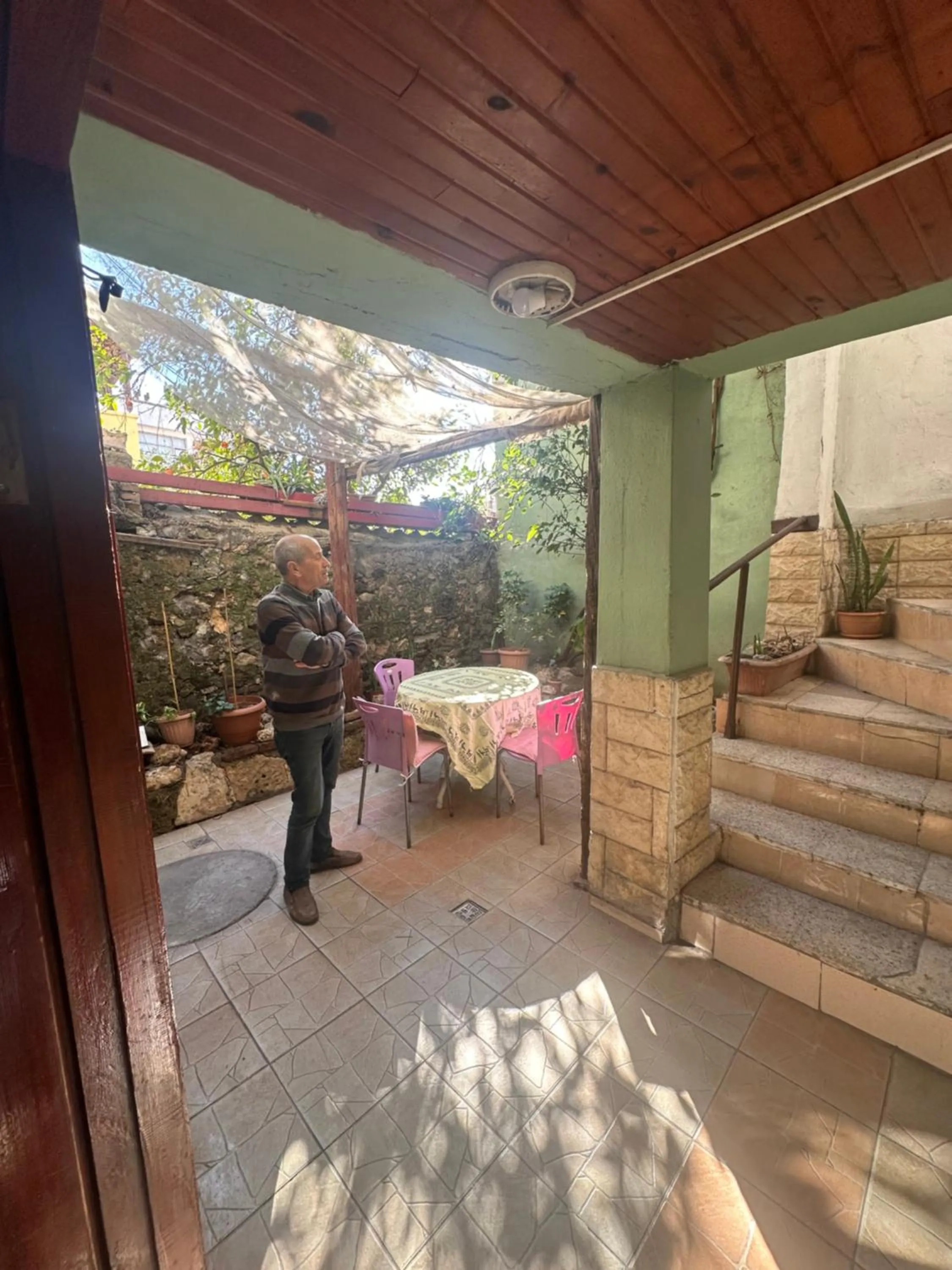 Patio in Kont Pension