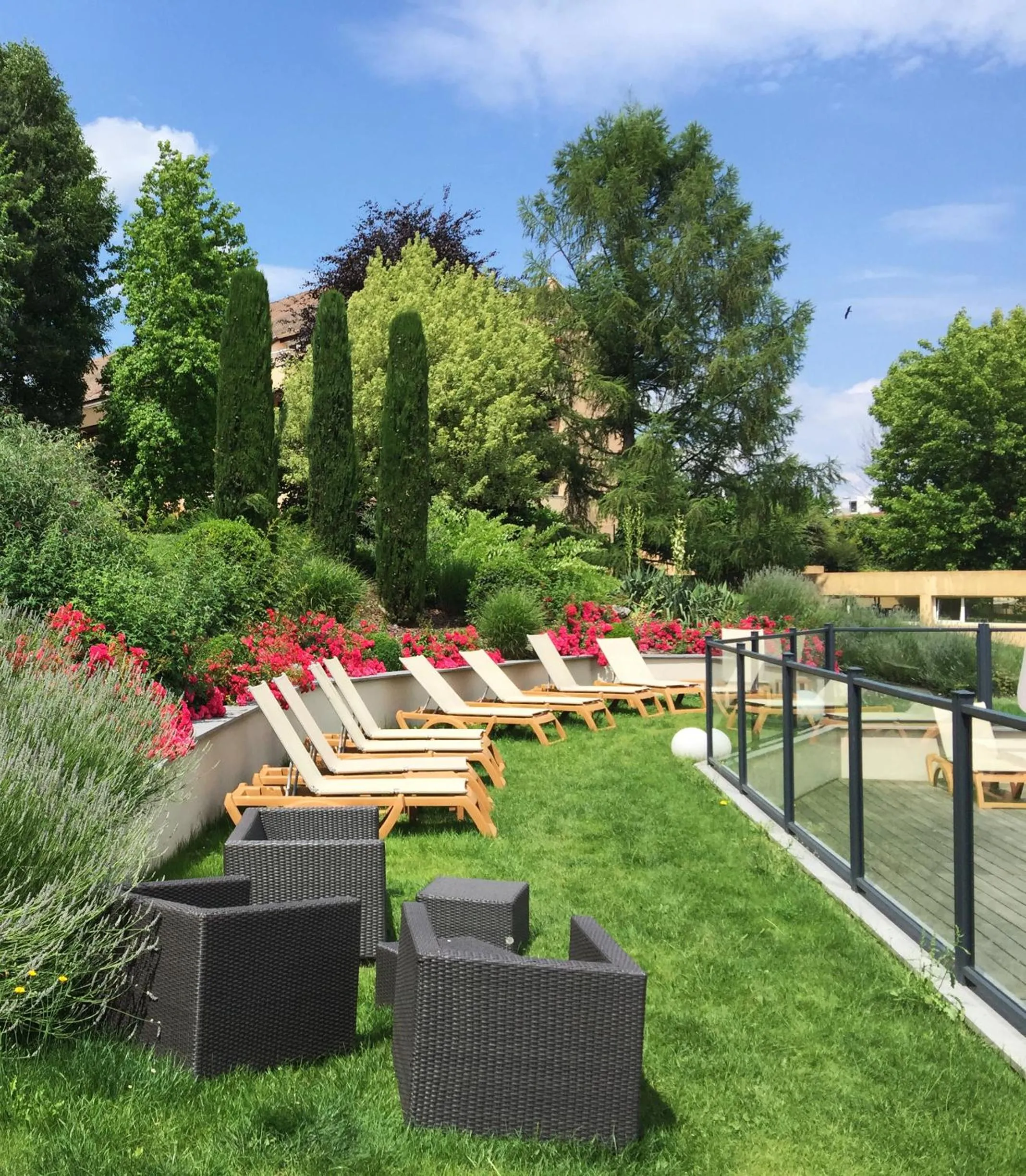 Natural landscape in Résidence la Réserve Genève Ferney Voltaire