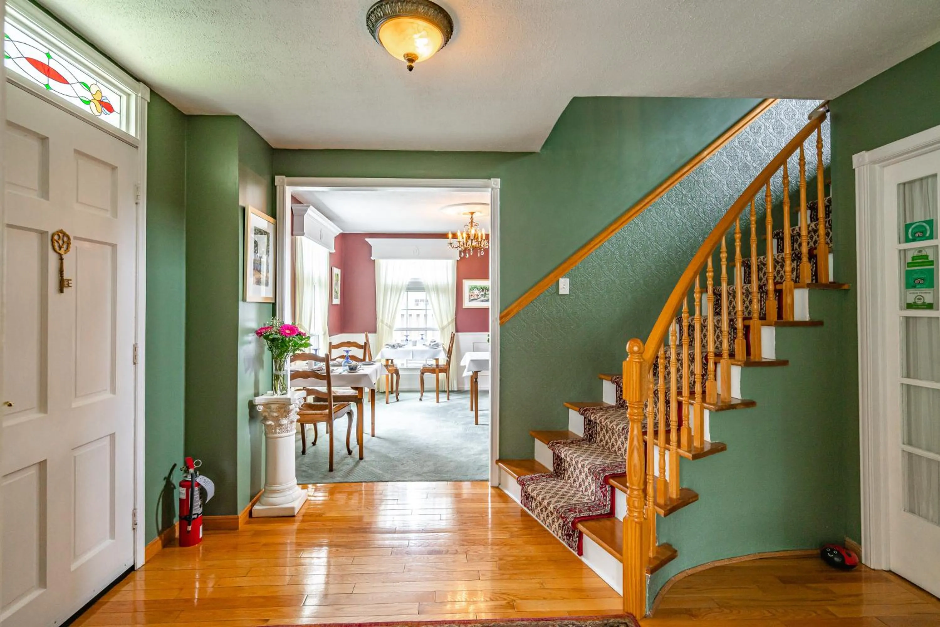 Lobby or reception in Abacot Hall Bed & Breakfast