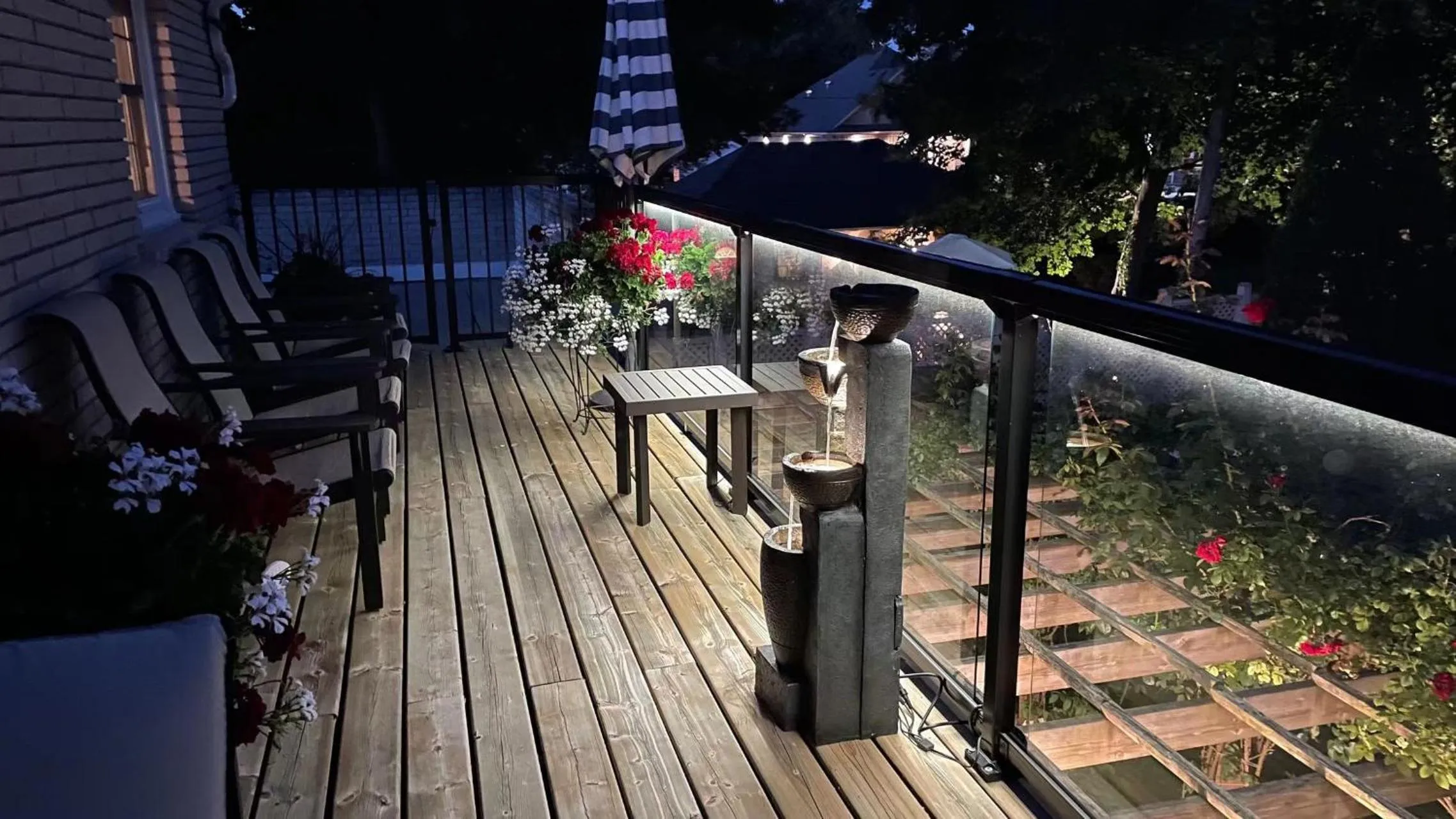 Balcony/Terrace in Abacot Hall Bed & Breakfast