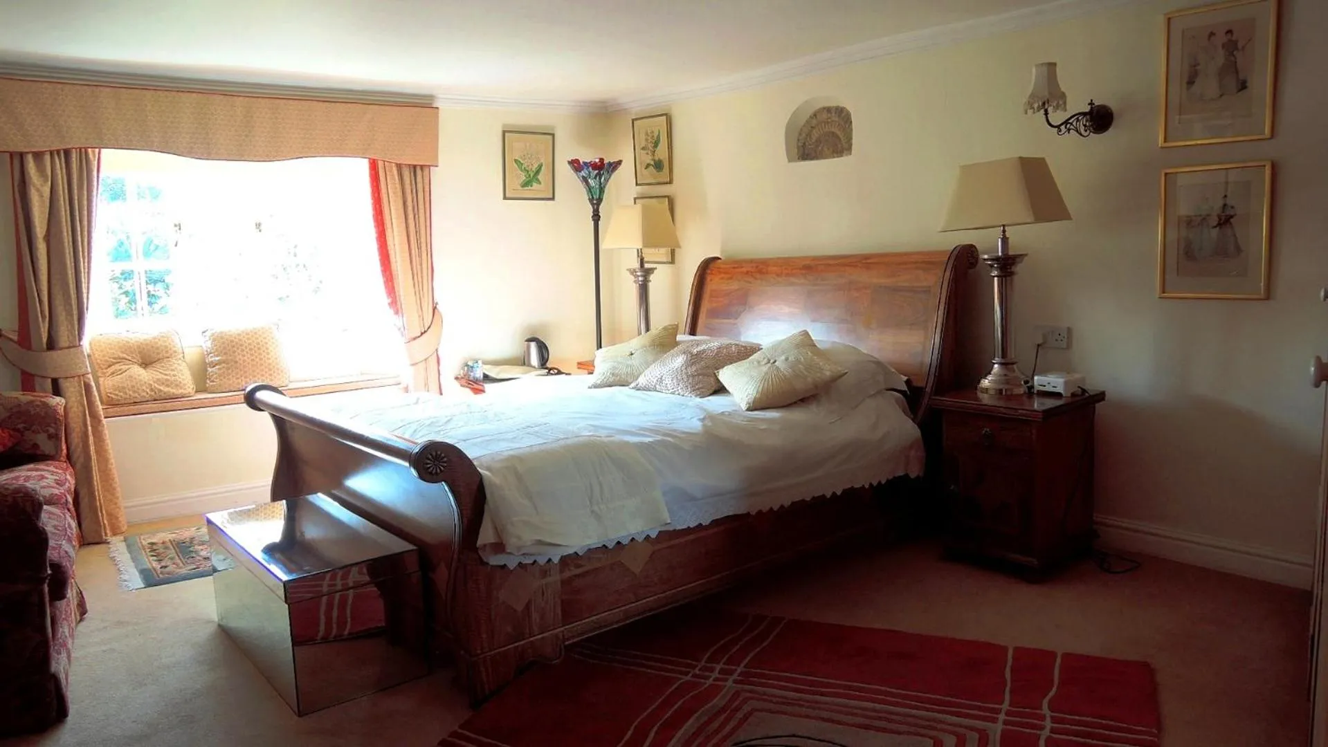 Bed in The Georgian House