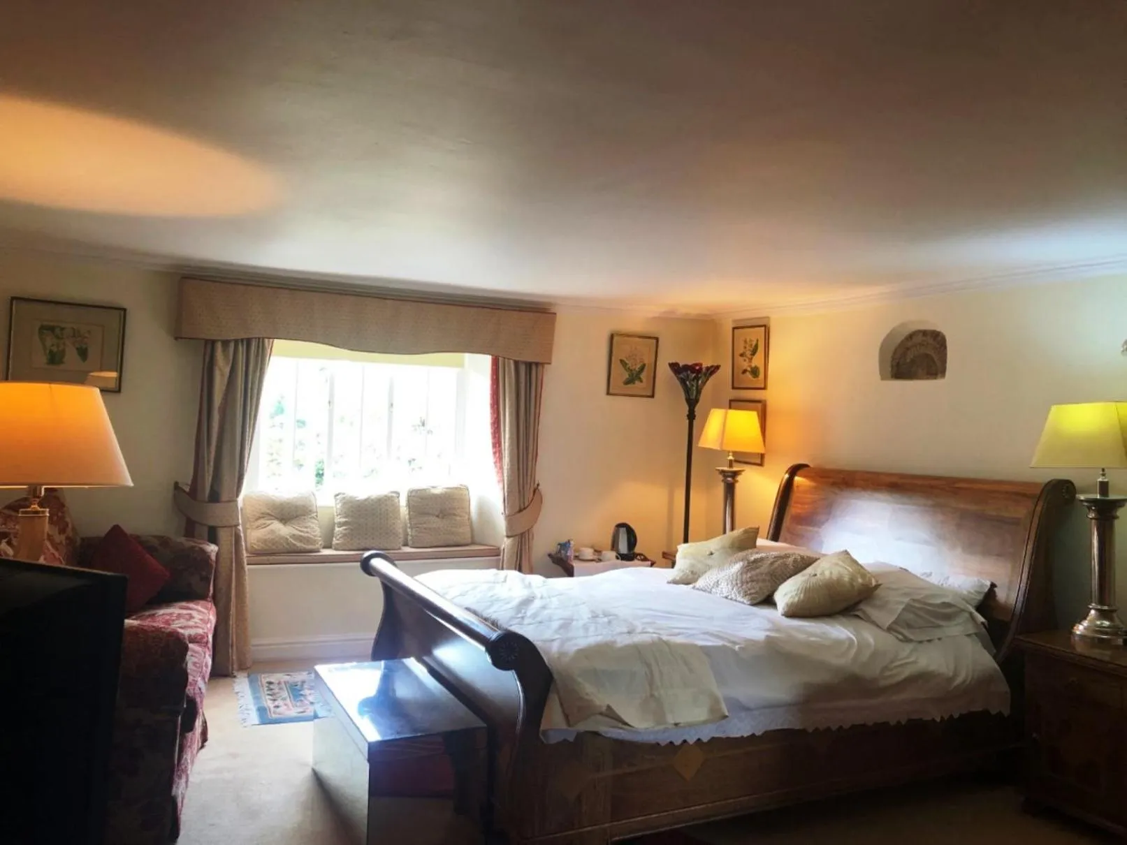 Bed in The Georgian House