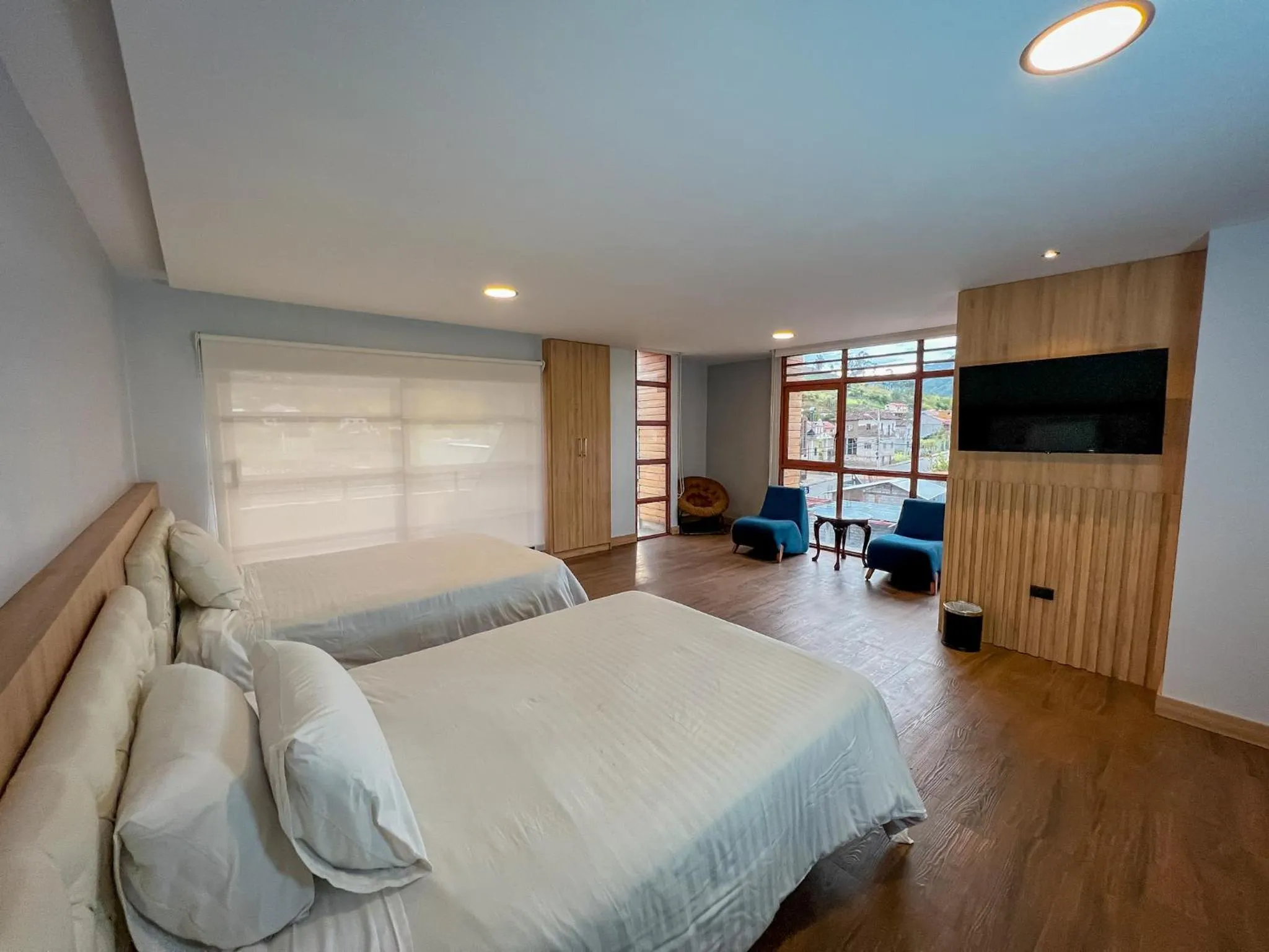 Photo of the whole room, Bed in Hosteria Arhaná