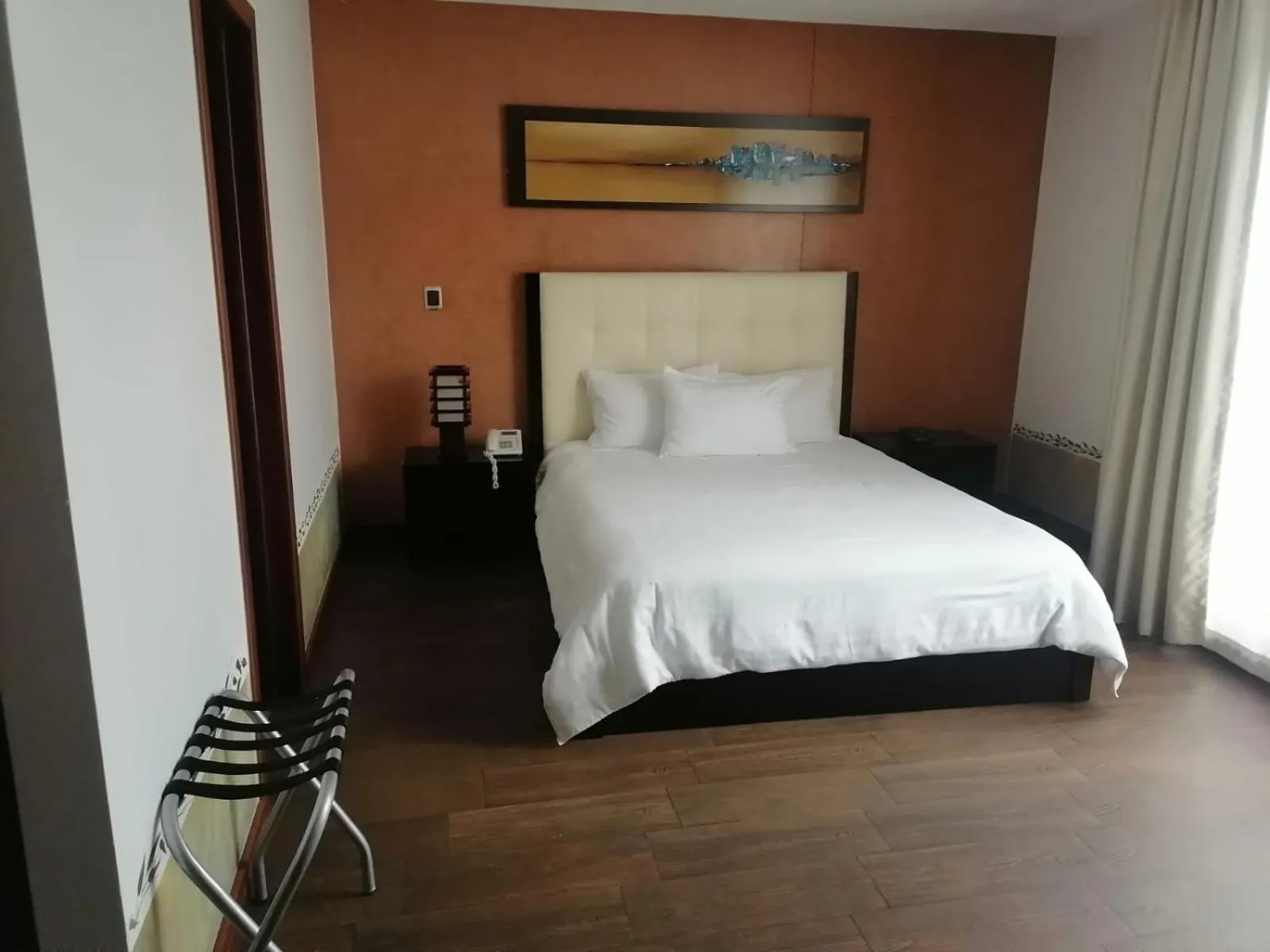 Bed in Hosteria Arhaná