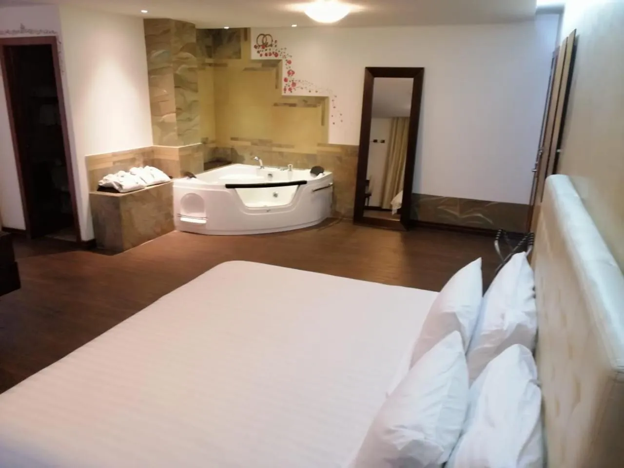 Bedroom, Bed in Hosteria Arhaná