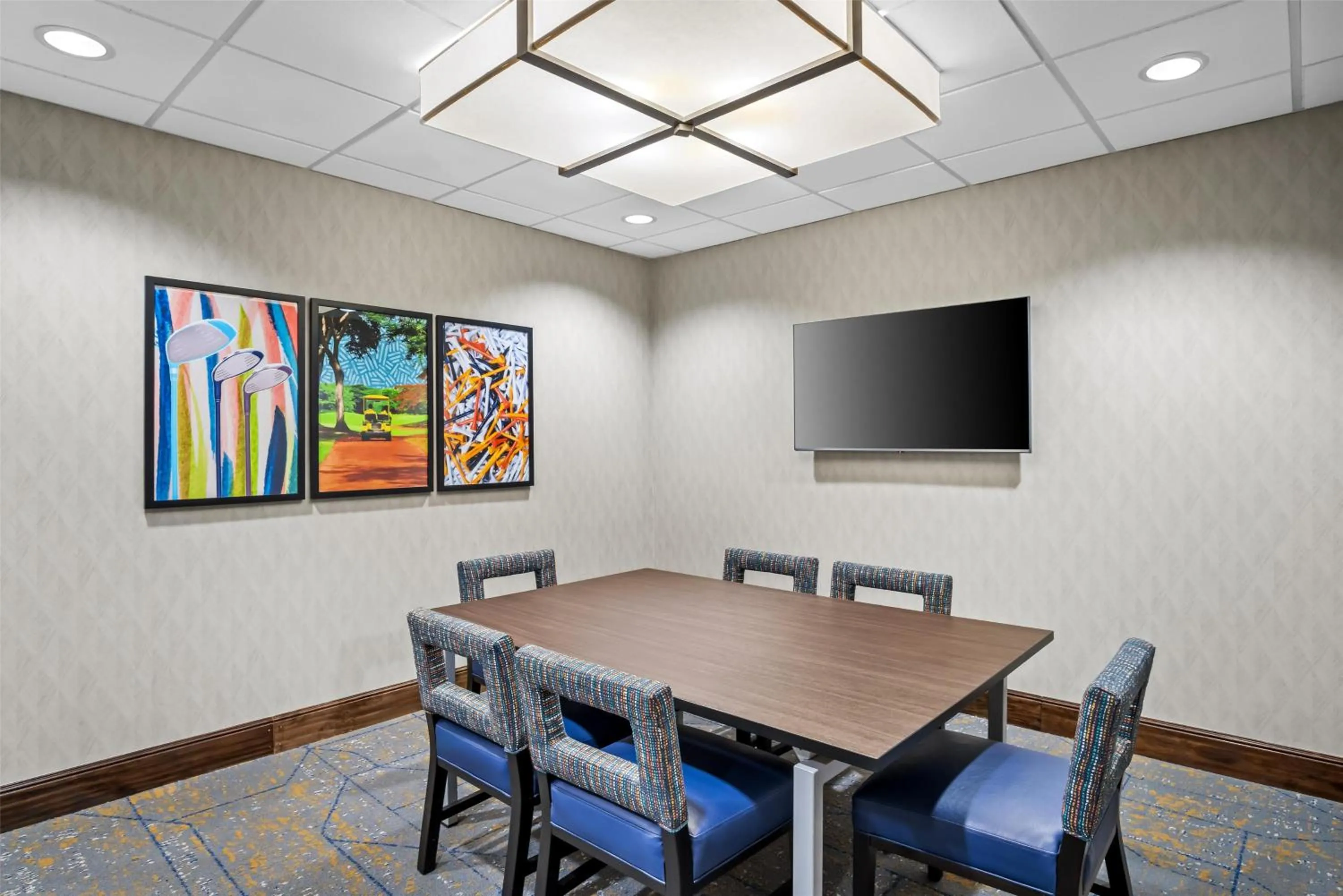 Meeting/conference room in Hampton Inn and Suites Trophy Club - Fort Worth North