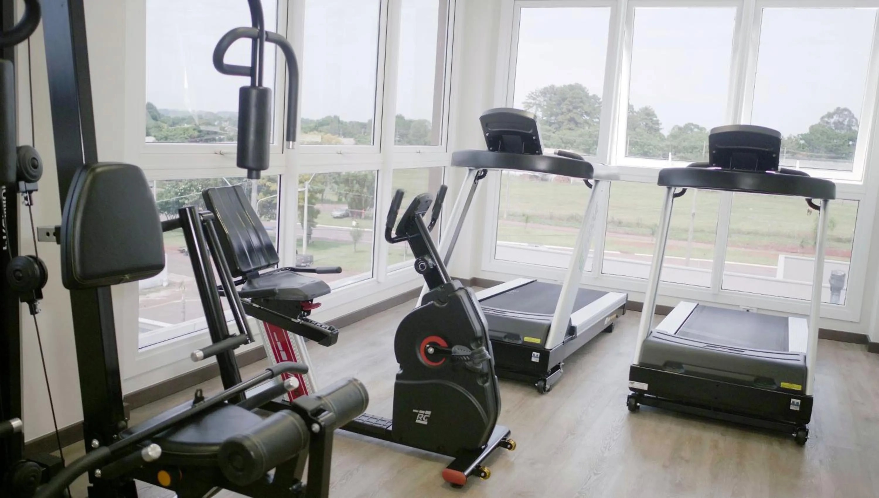 Fitness centre/facilities in Villas Hotel