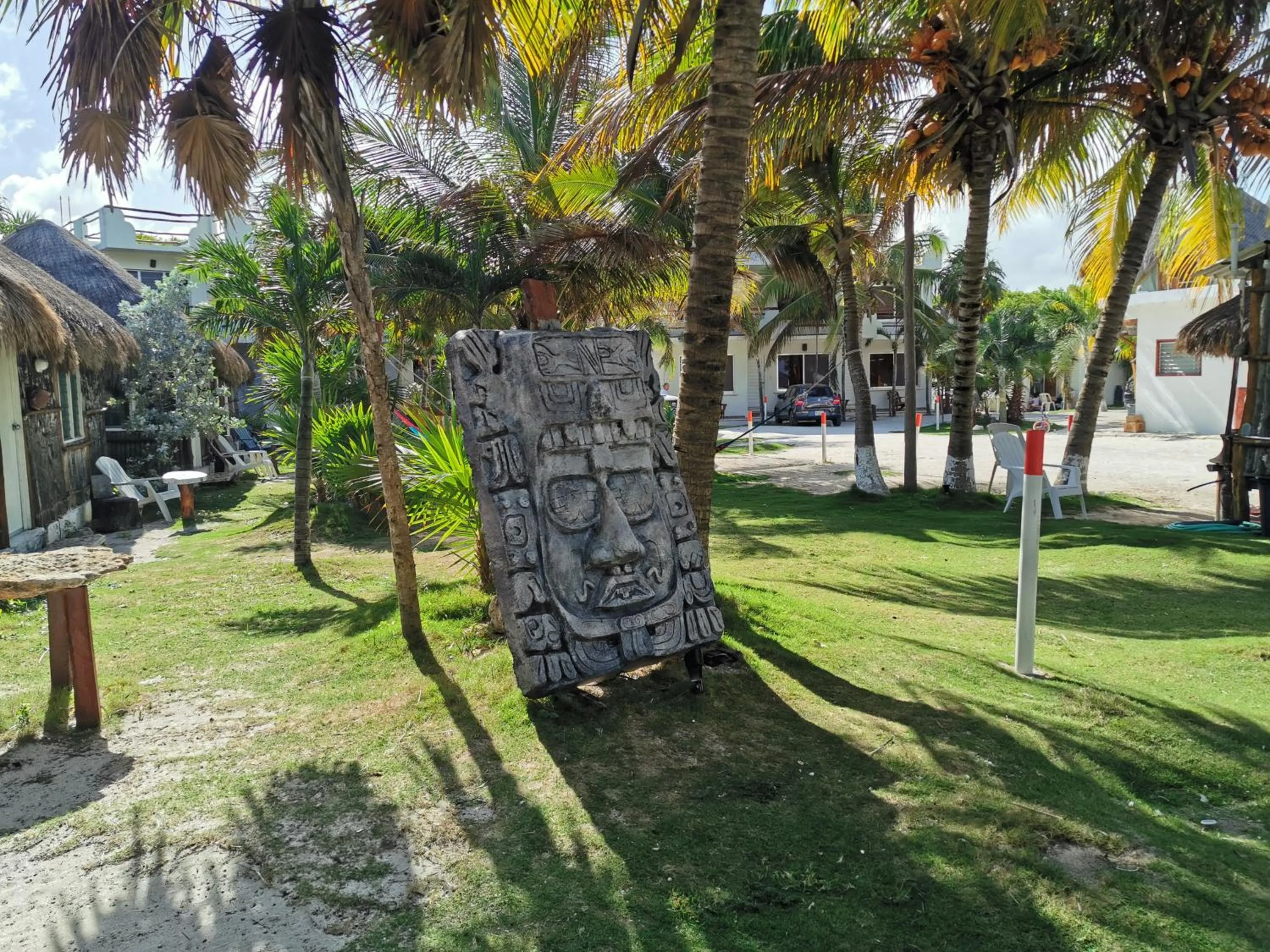 Garden in Las Cabañas del Doctor