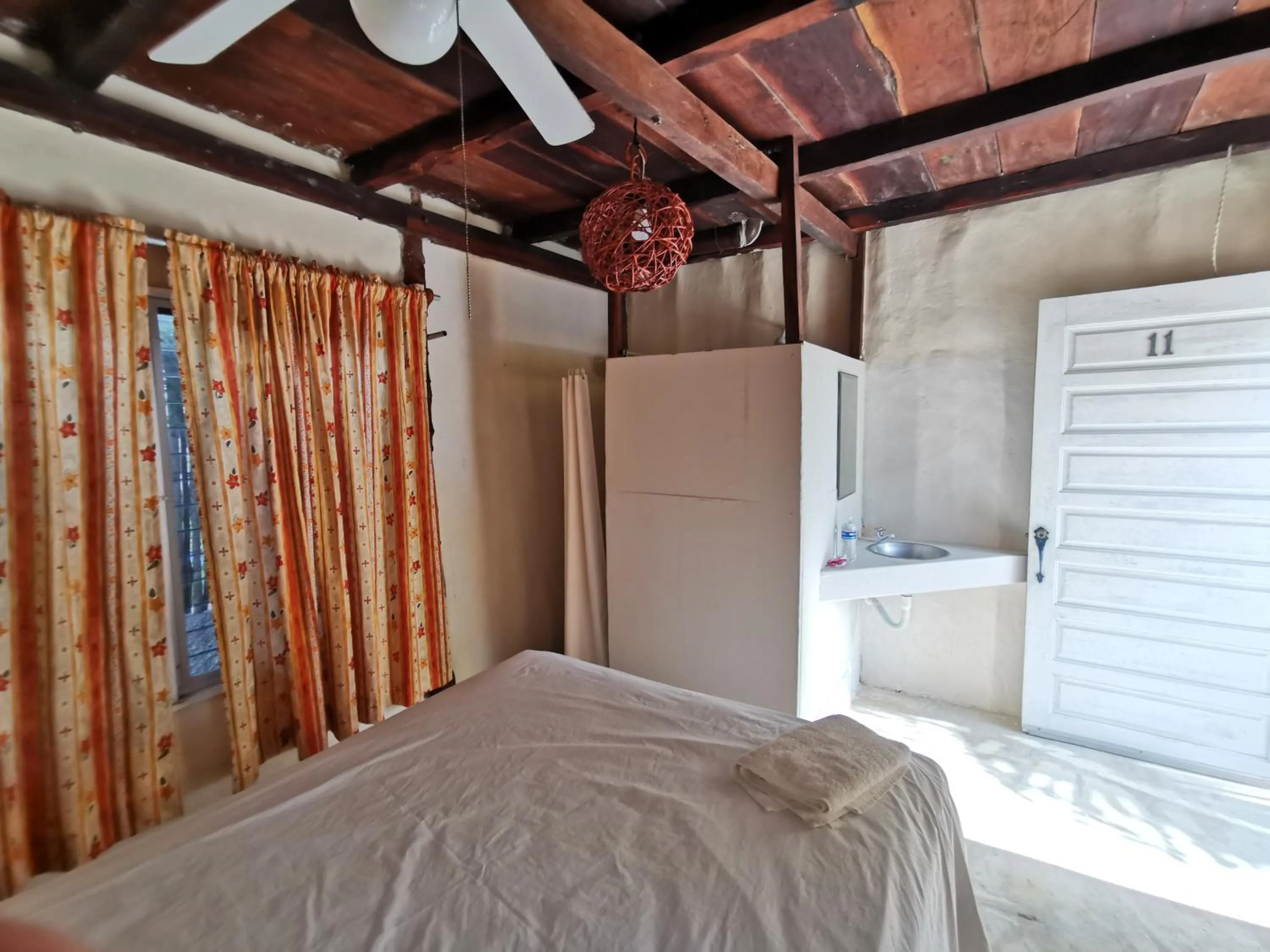 Bed in Las Cabañas del Doctor