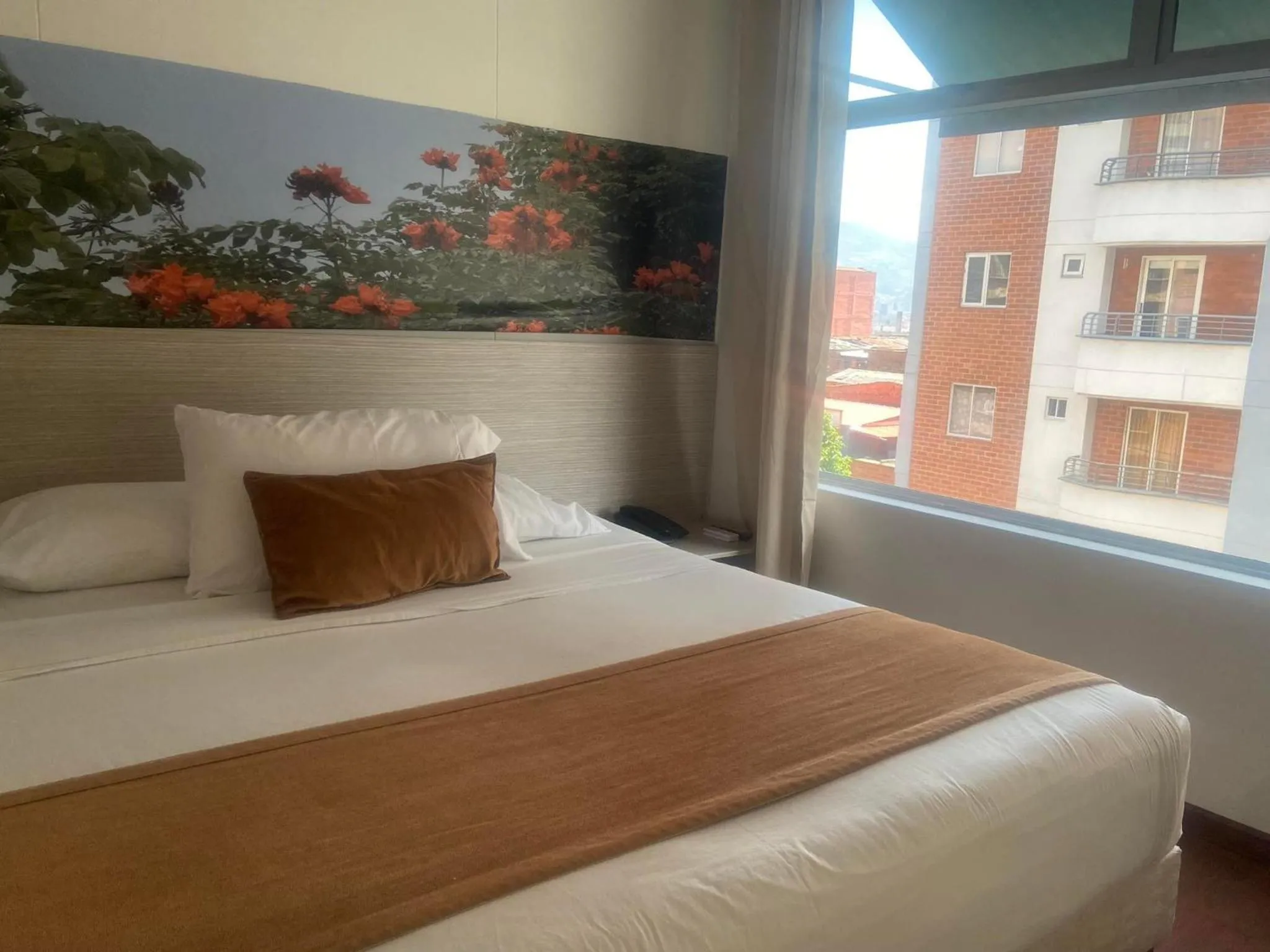 Bed in Hotel Portón Sabaneta