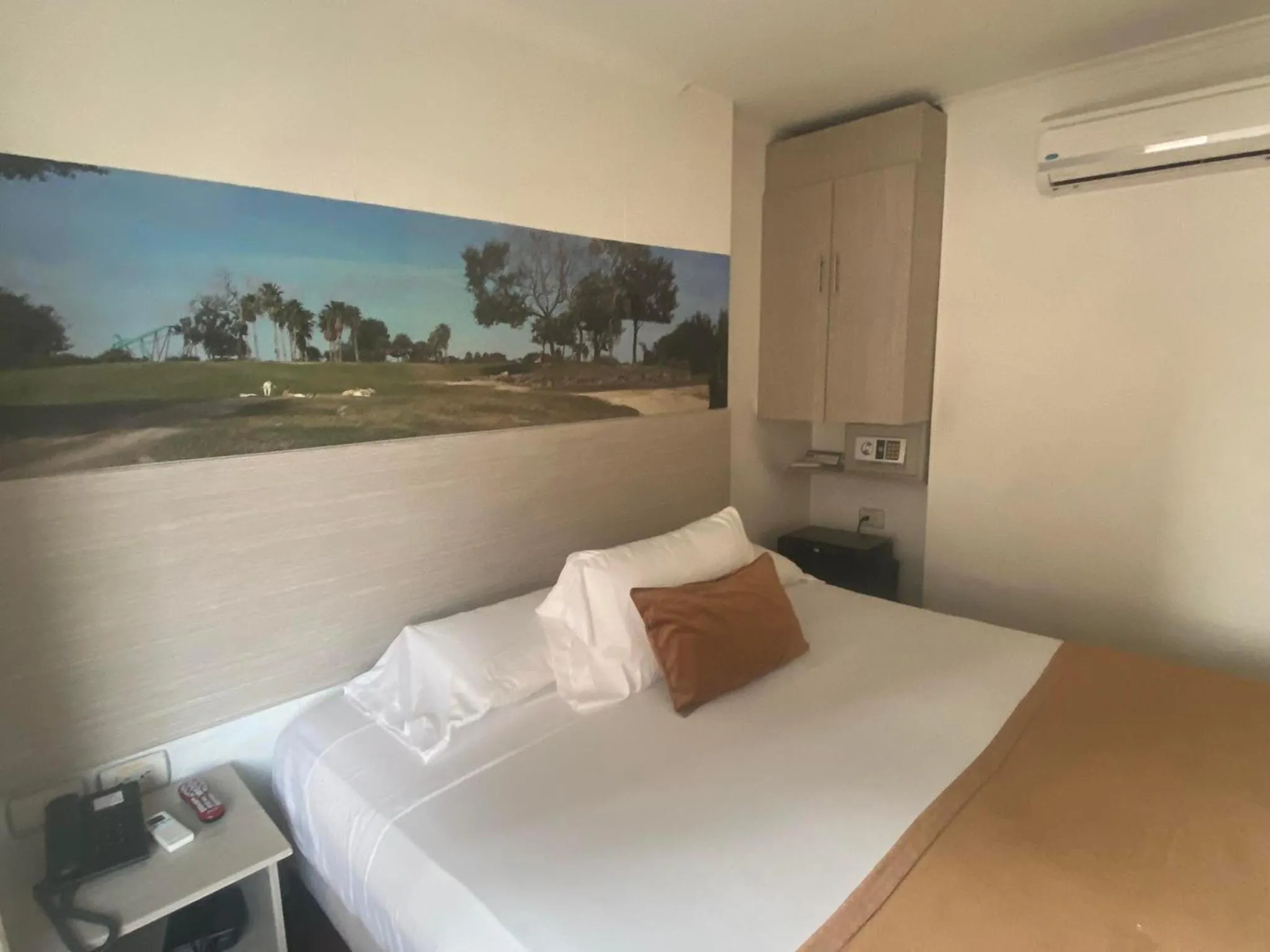 Bed in Hotel Portón Sabaneta