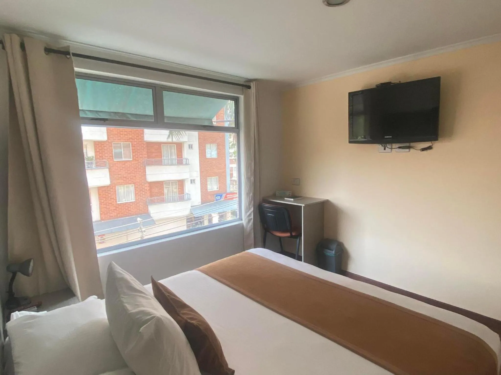 Bed in Hotel Portón Sabaneta