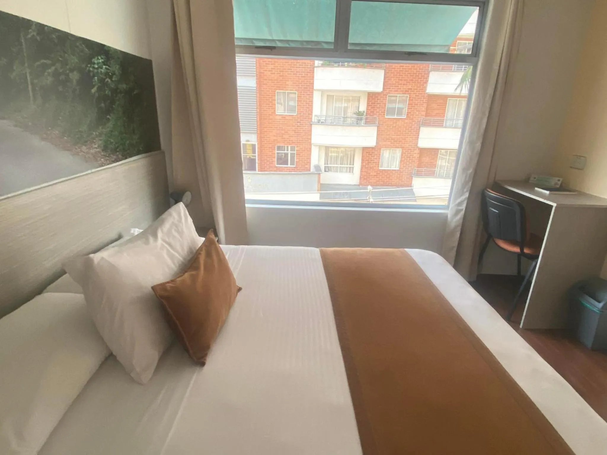 Bed in Hotel Portón Sabaneta