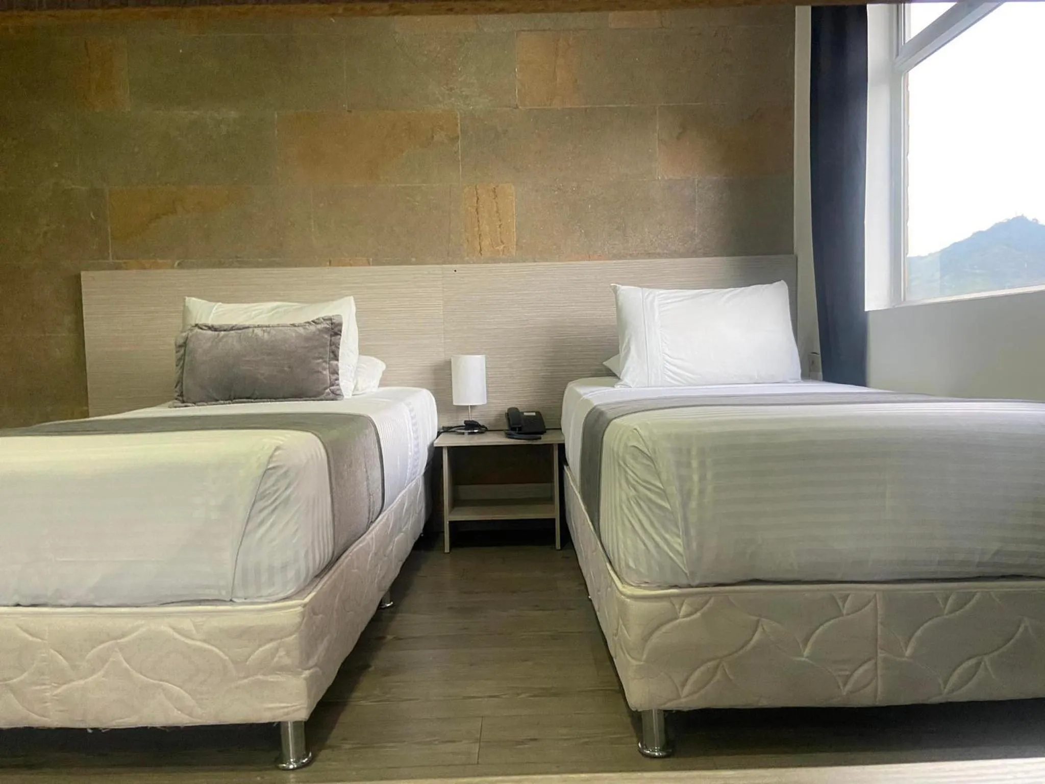 Bed in Hotel Portón Sabaneta