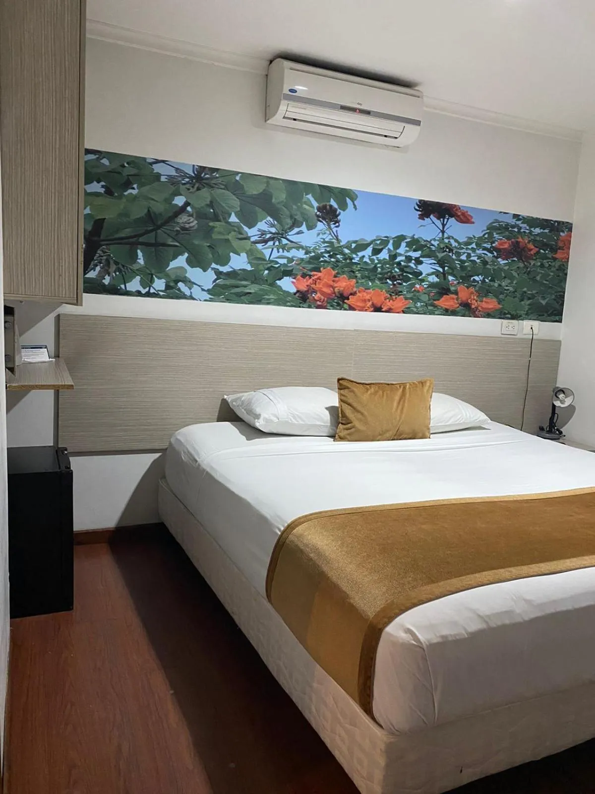 Bed in Hotel Portón Sabaneta