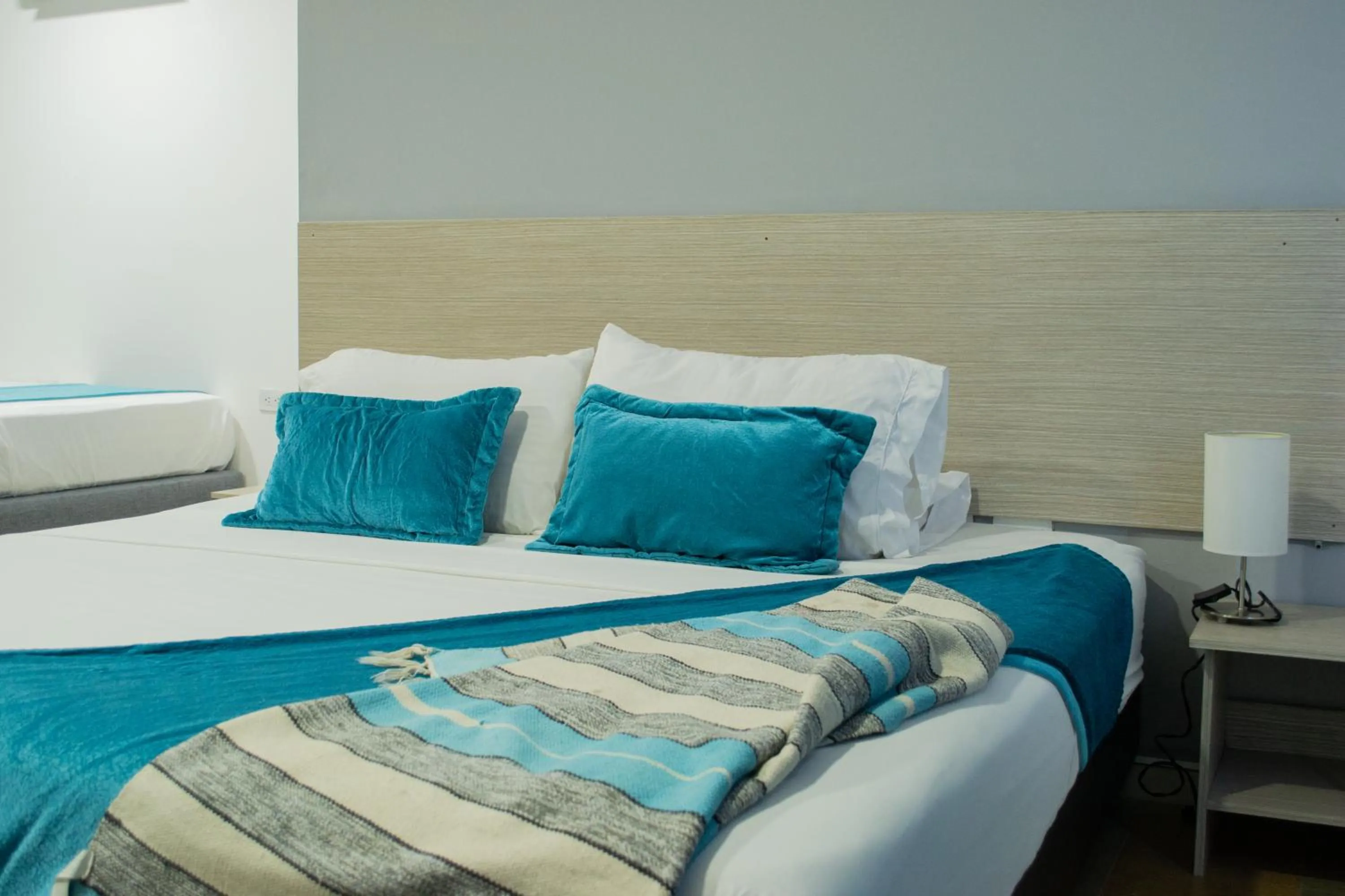 Bed in Hotel Portón Sabaneta