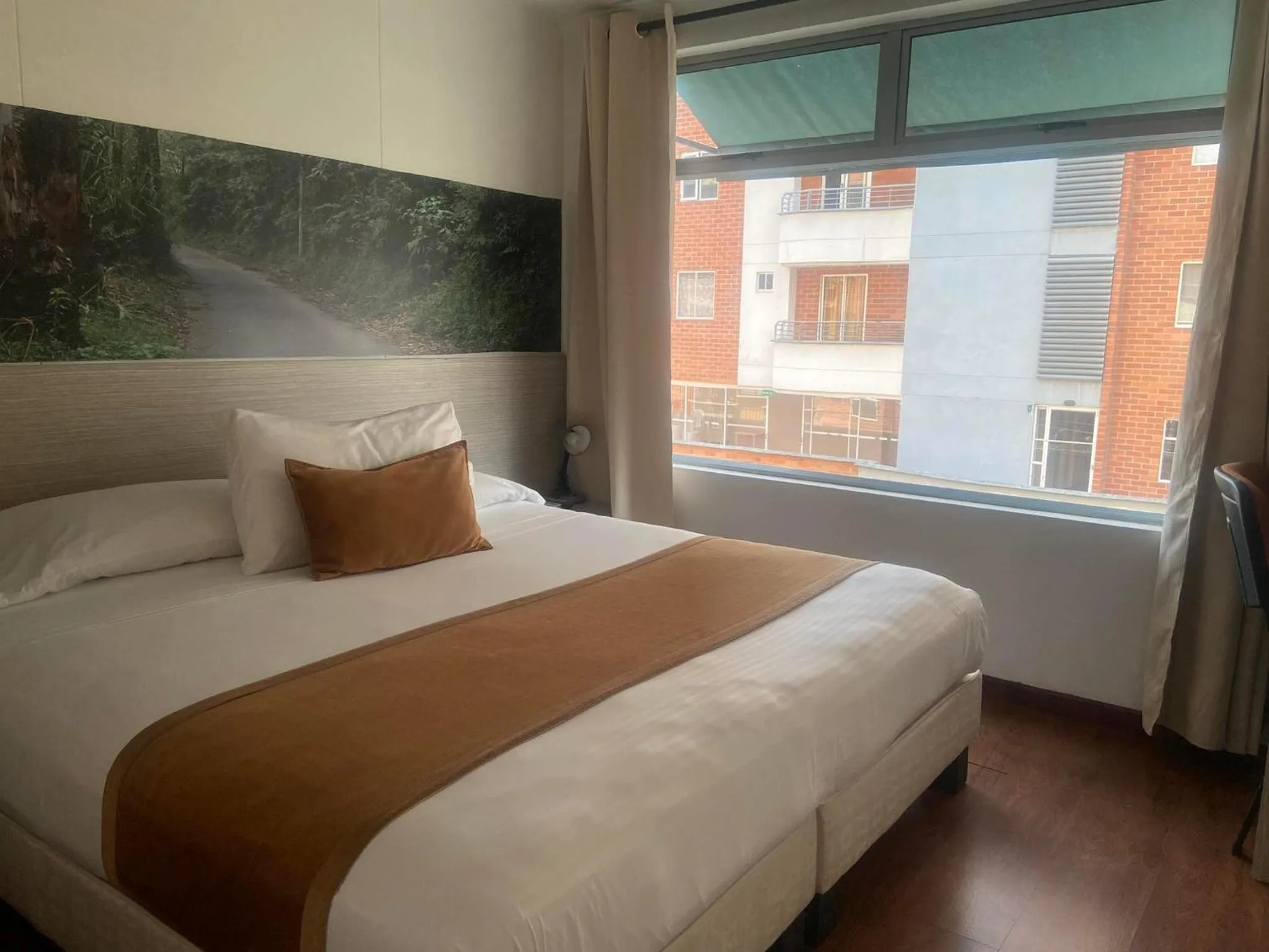 Bed in Hotel Portón Sabaneta