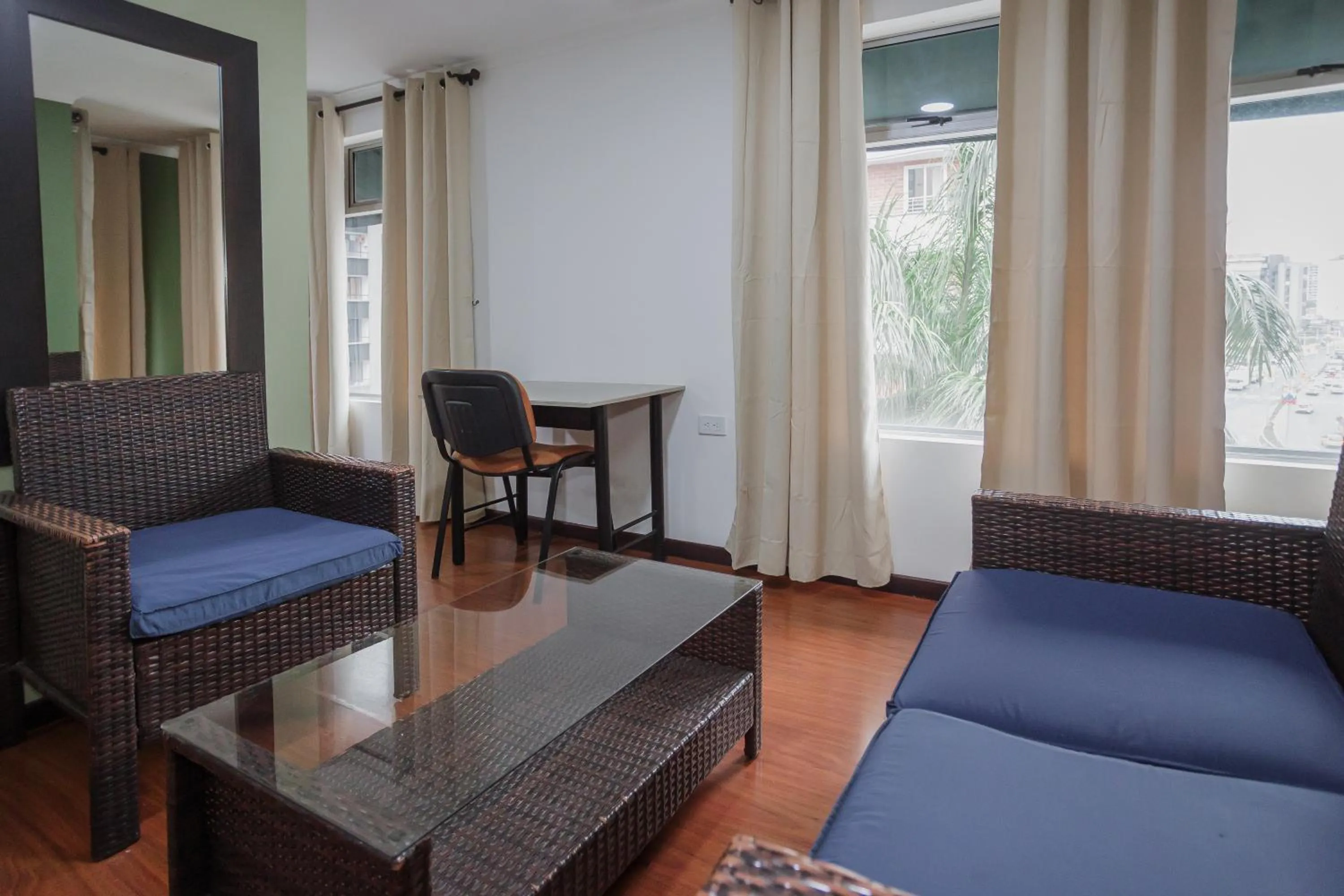 Seating area in Hotel Portón Sabaneta