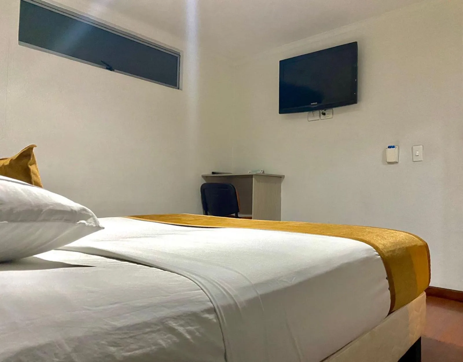 Bed in Hotel Portón Sabaneta