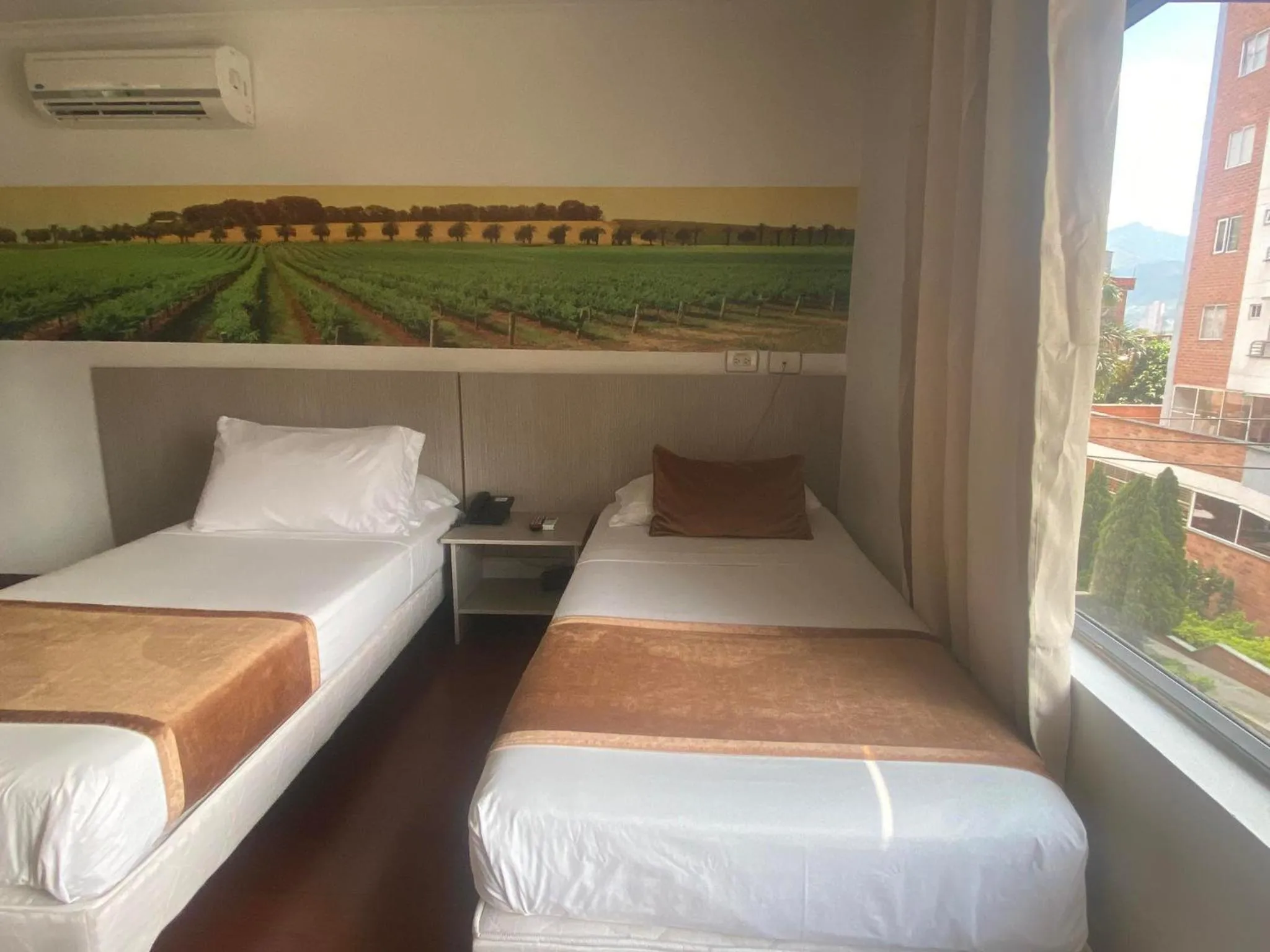 Bed in Hotel Portón Sabaneta