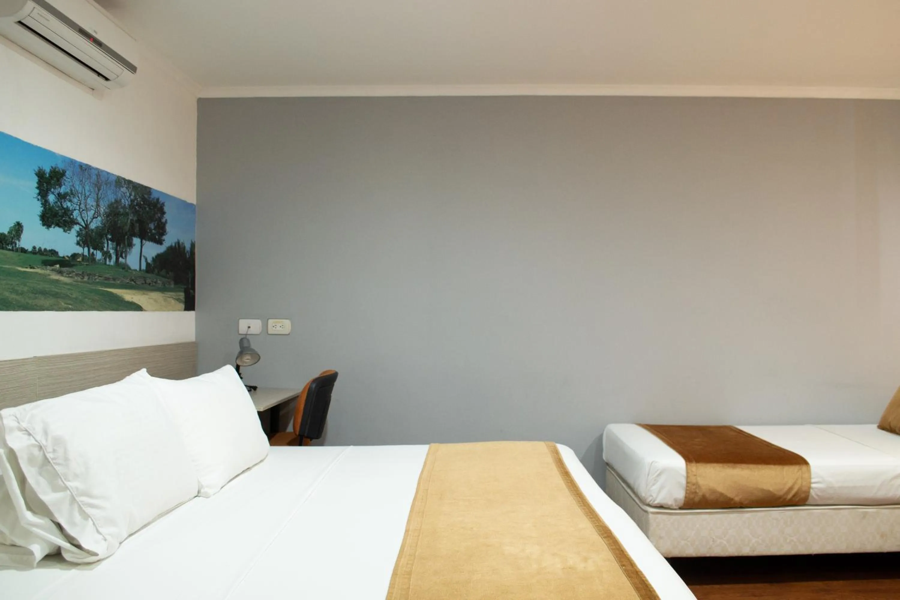 Bed in Hotel Portón Sabaneta