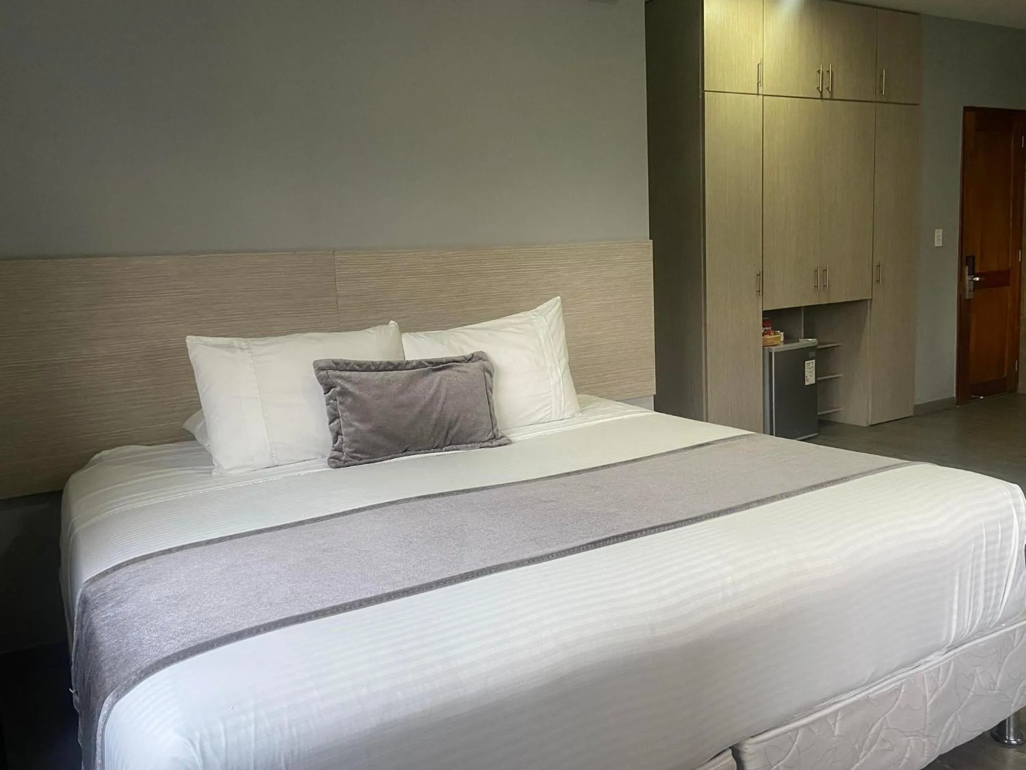 Bed in Hotel Portón Sabaneta