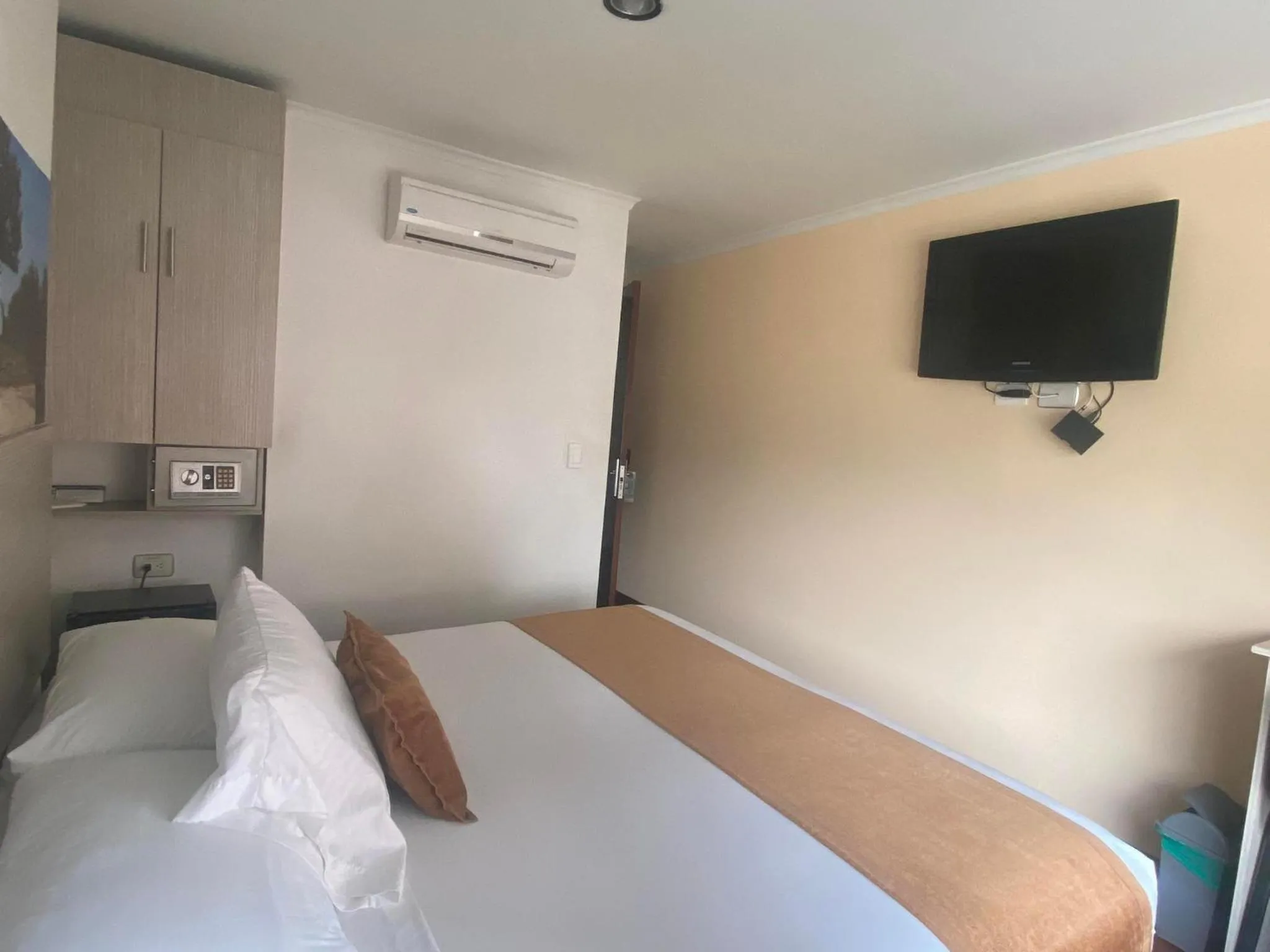 Bed in Hotel Portón Sabaneta