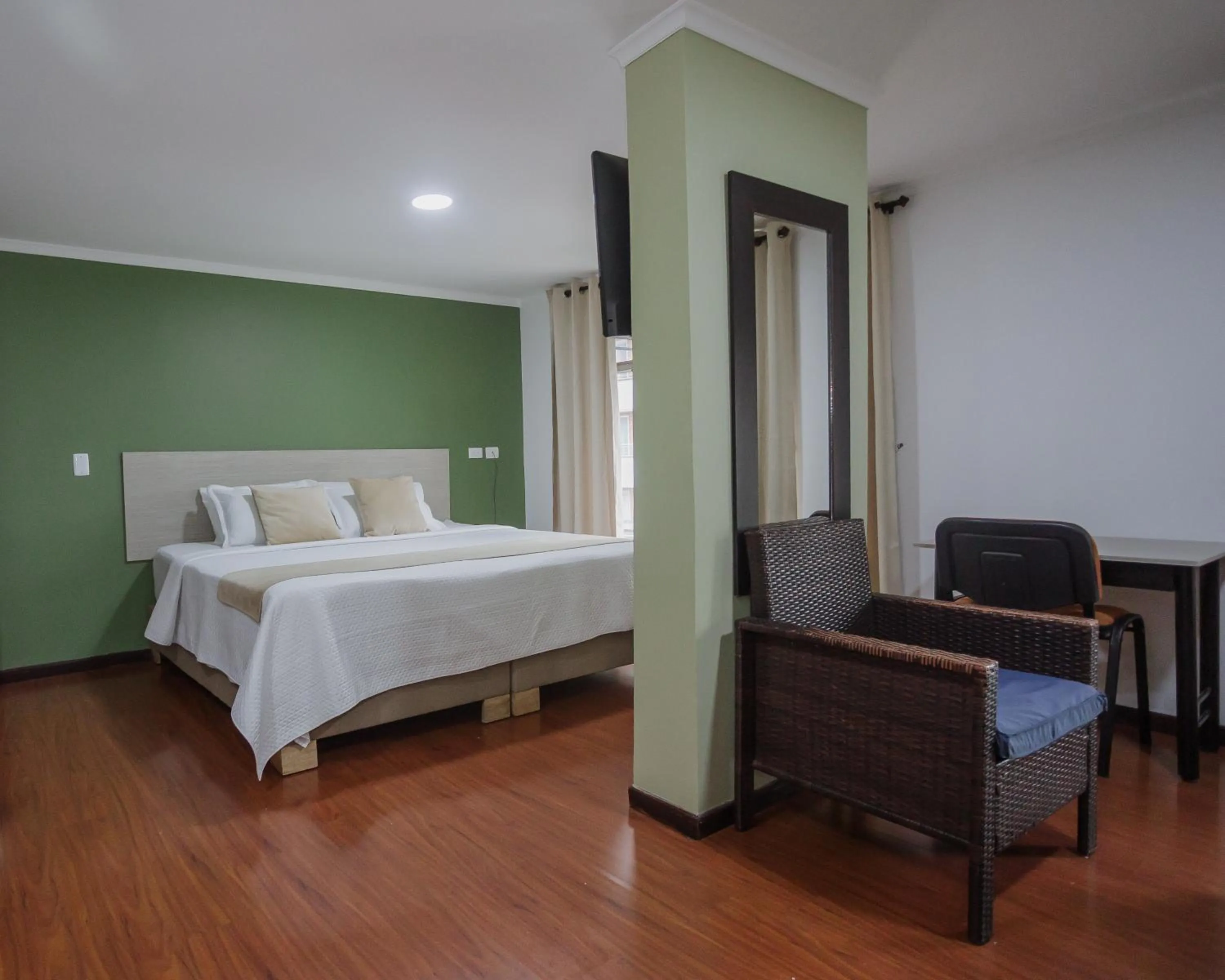 Bed in Hotel Portón Sabaneta