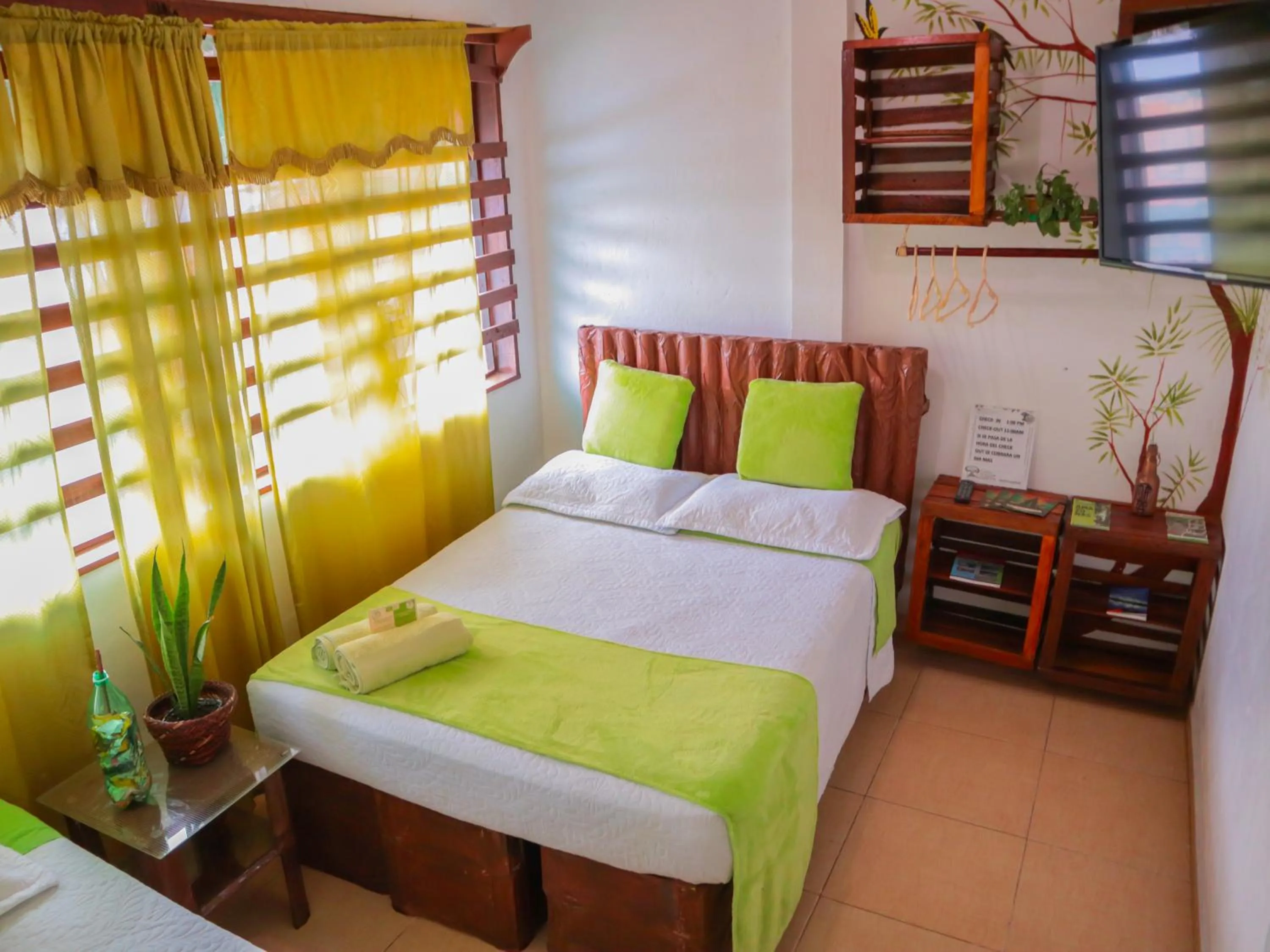 Bed in Eco Hotel El Refugio Boutique