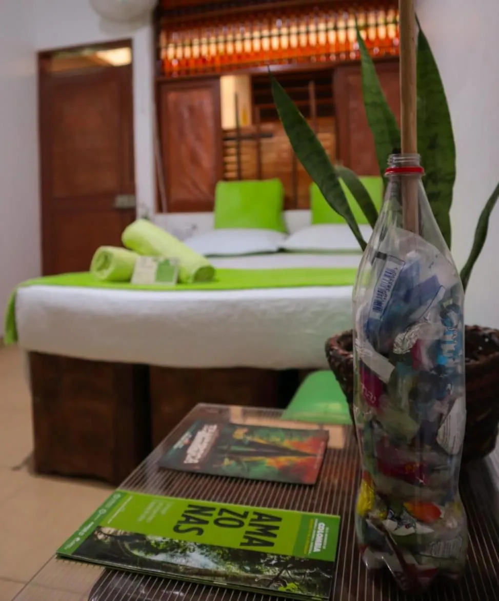 Bed in Eco Hotel El Refugio Boutique