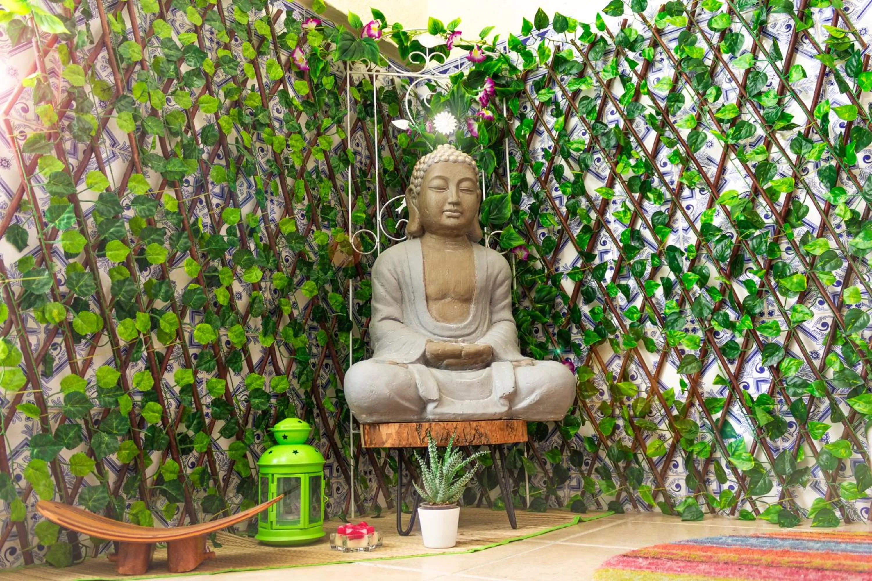 Patio in Paz & Amor Guest House - Peace & Love