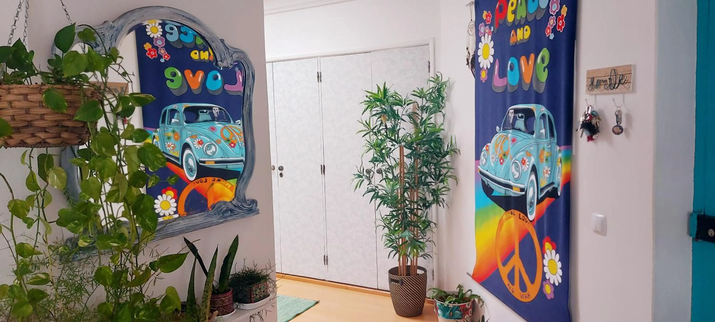 Living room in Paz & Amor Guest House - Peace & Love