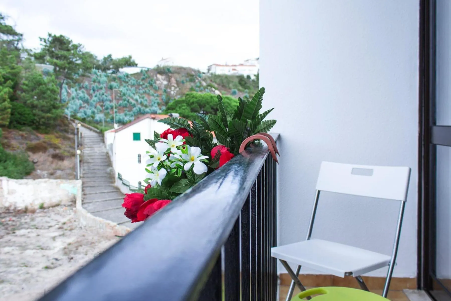 Balcony/Terrace in Paz & Amor Guest House - Peace & Love