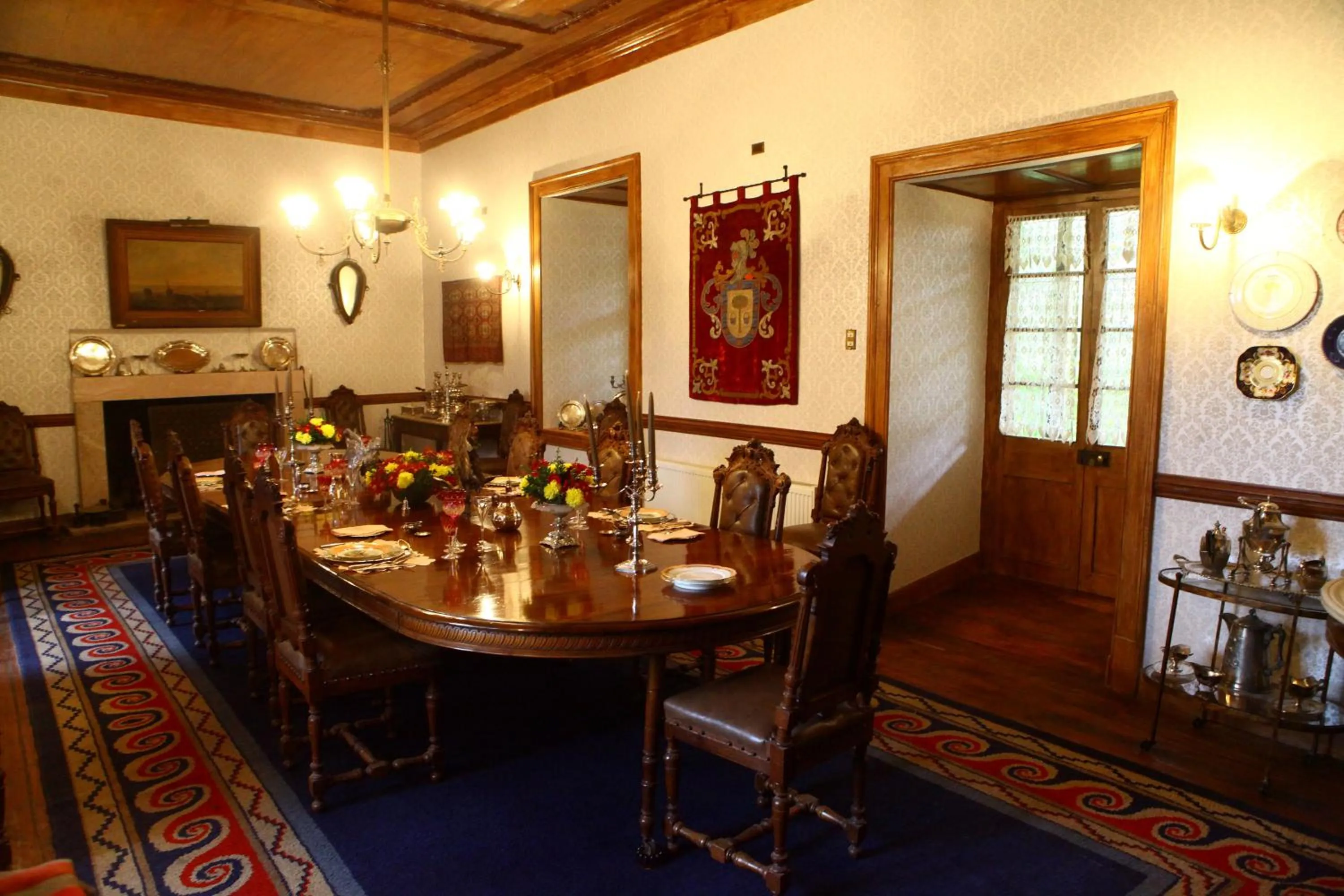 Dining area in Hacienda los Lingues Chile Valle de Colchagua